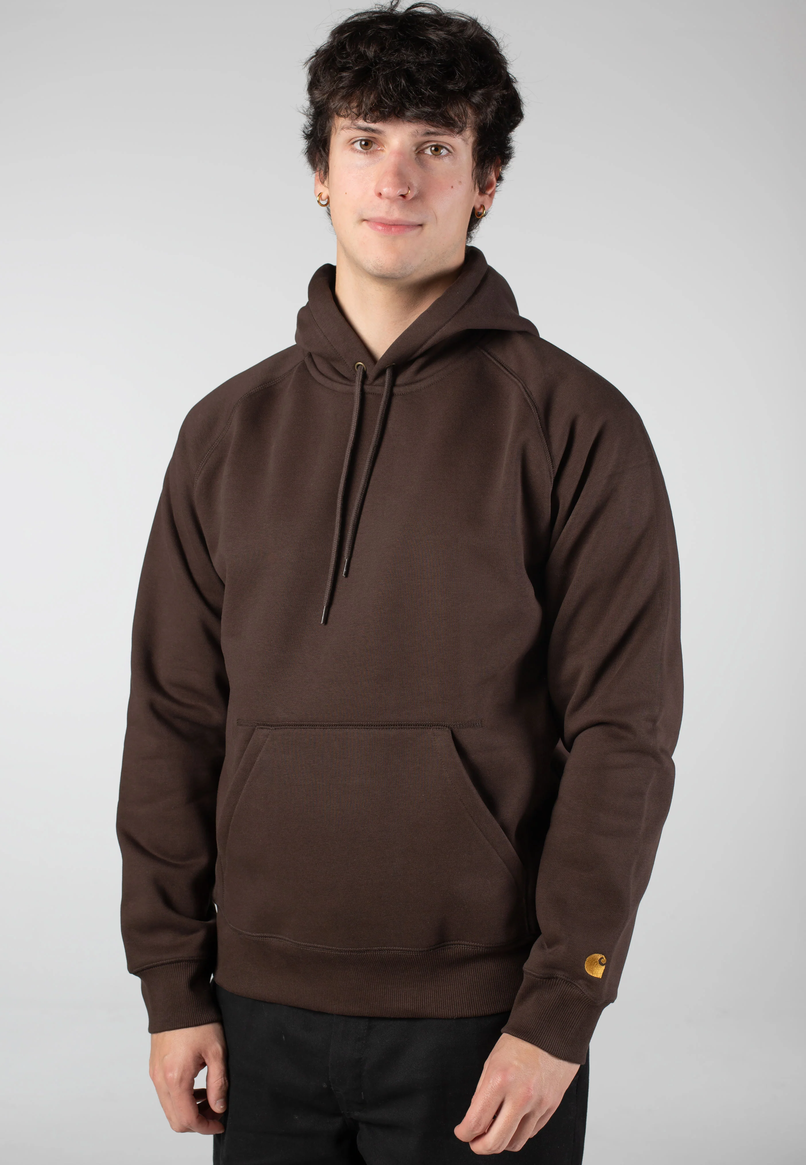 Hooded Chase Tobacco/Gold - Hoodie