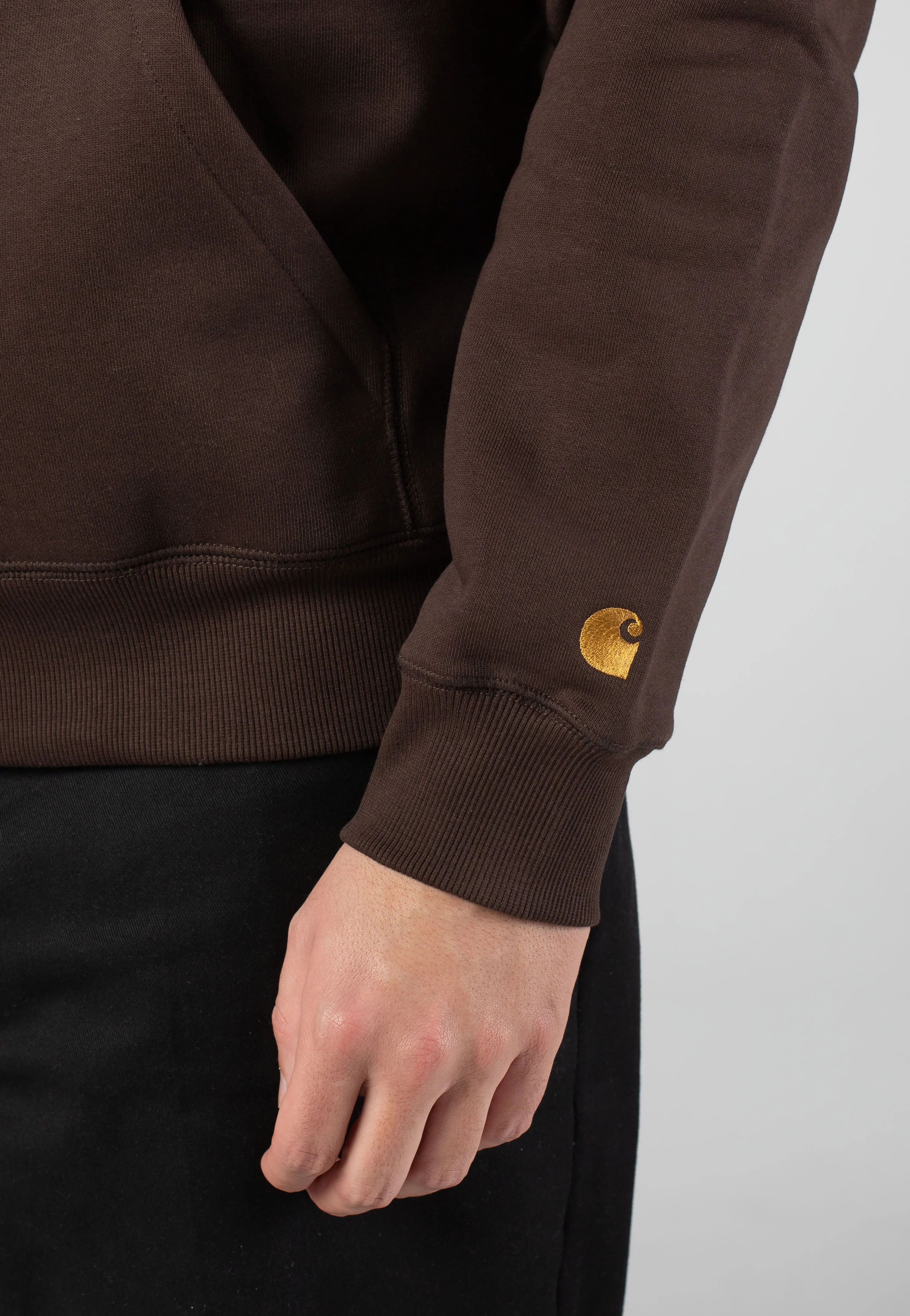Hooded Chase Tobacco/Gold - Hoodie - Image 3