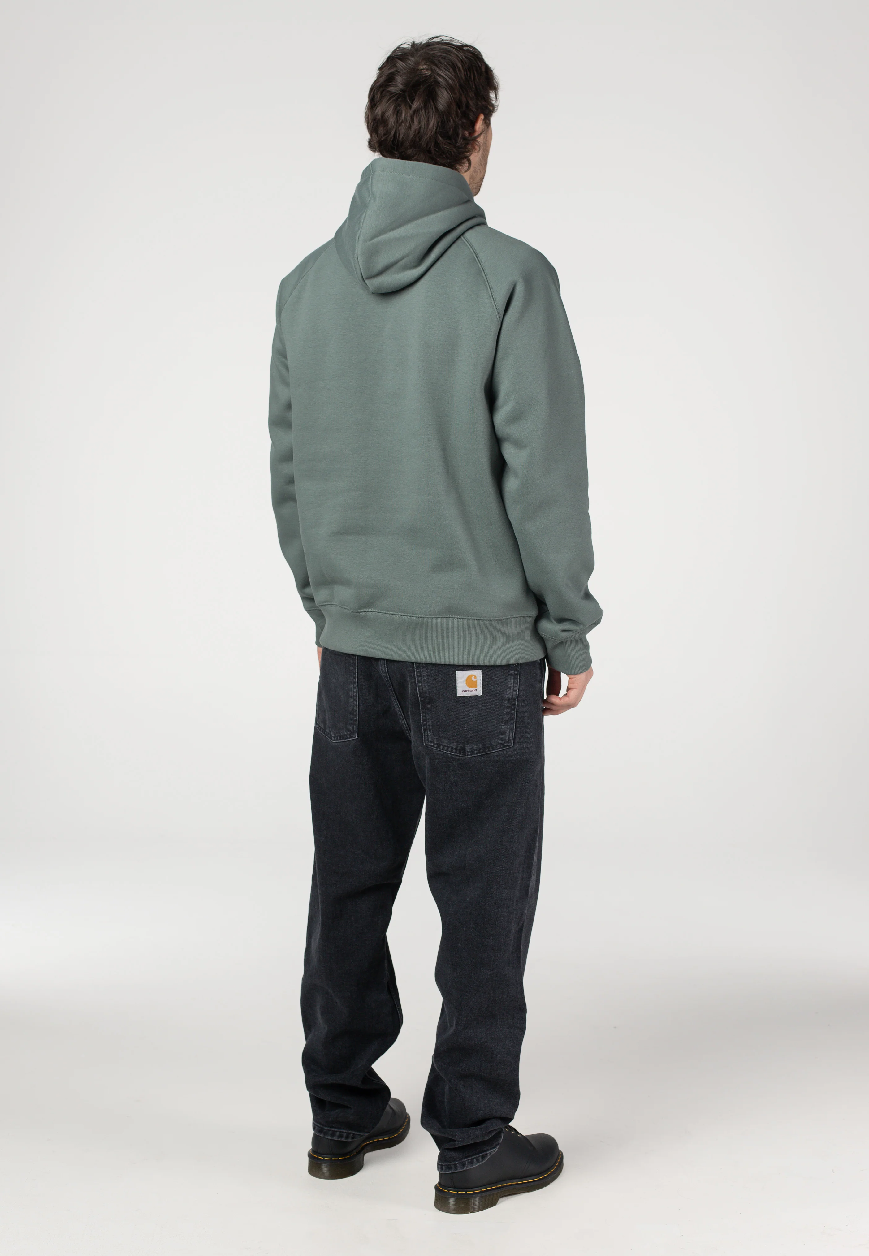 Hooded Chase Velvet Green/Gold - Hoodie - Image 10