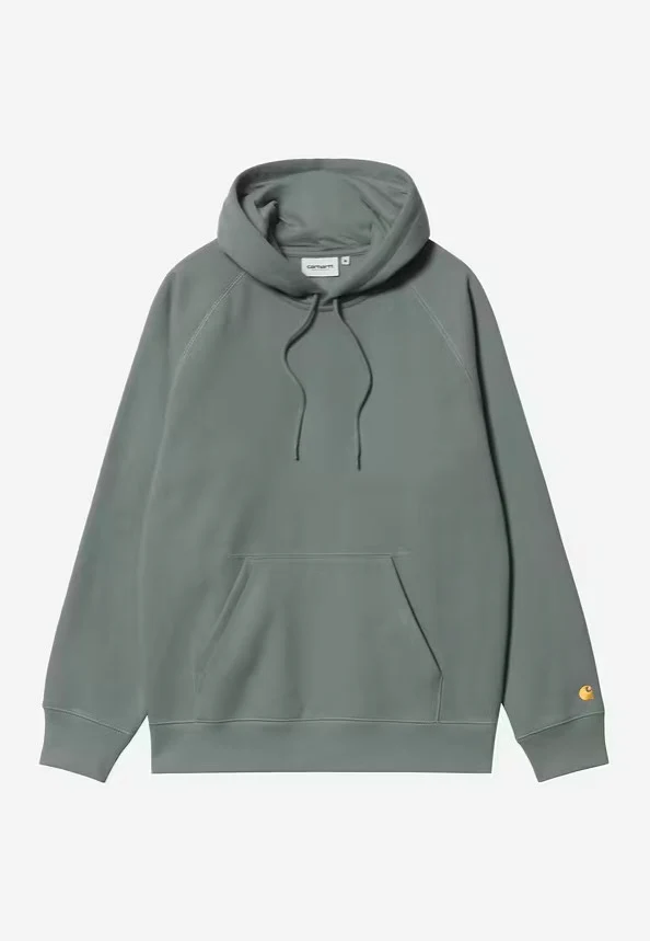 Hooded Chase Velvet Green/Gold - Hoodie - Image 5