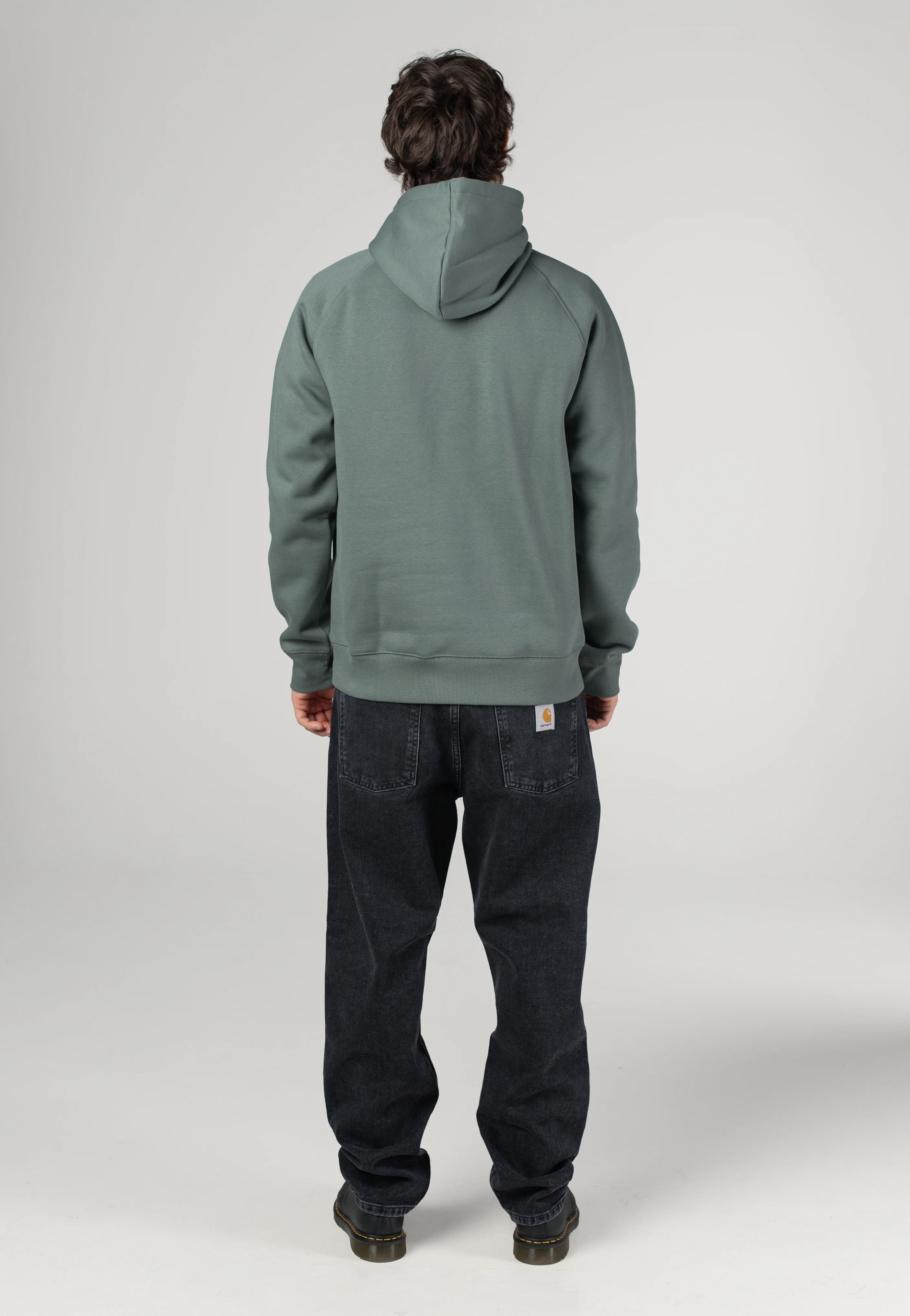 Hooded Chase Velvet Green/Gold - Hoodie - Image 9