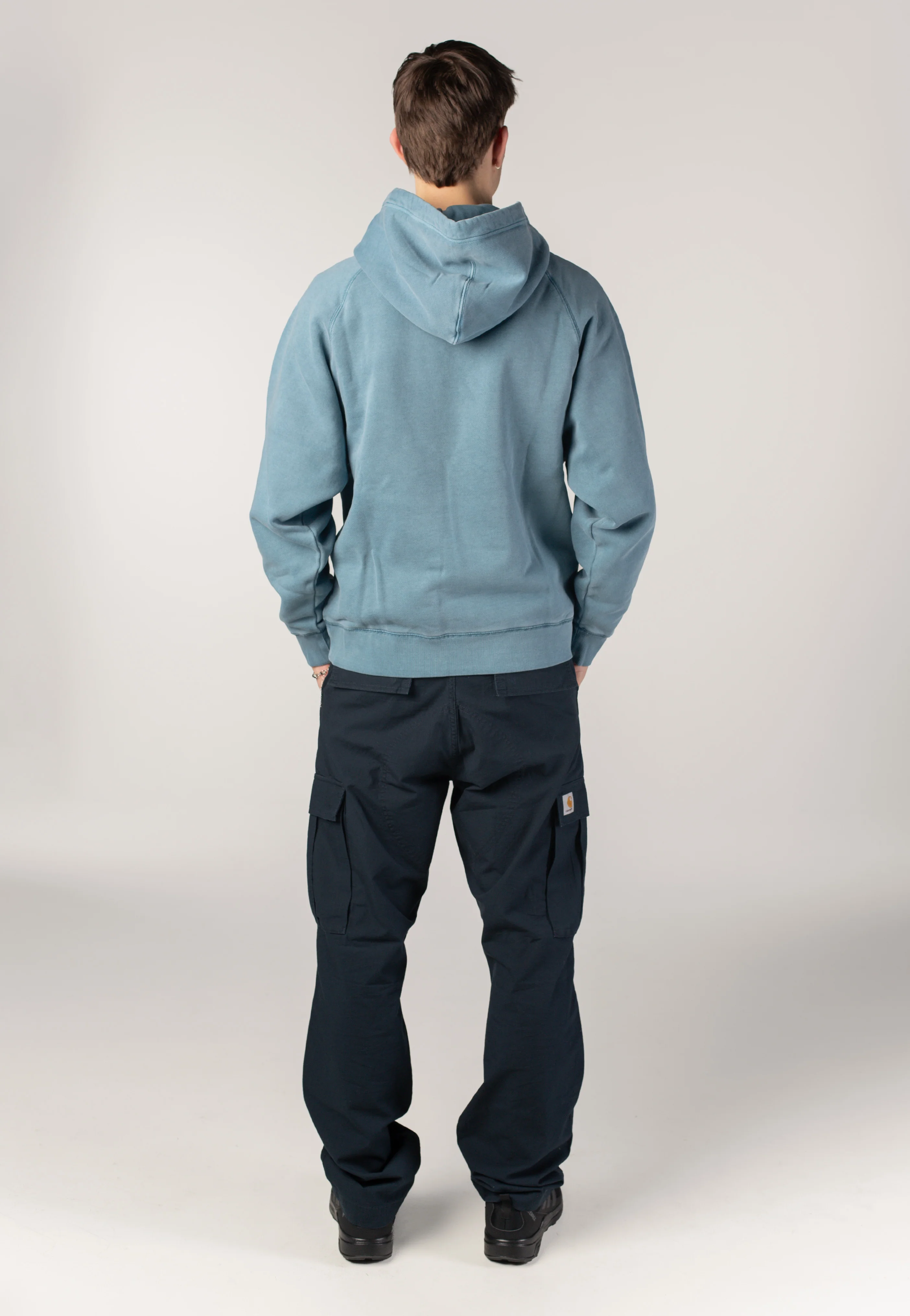 Hooded Taos Garment Dyed Vancouver Blue - Hoodie - Image 12