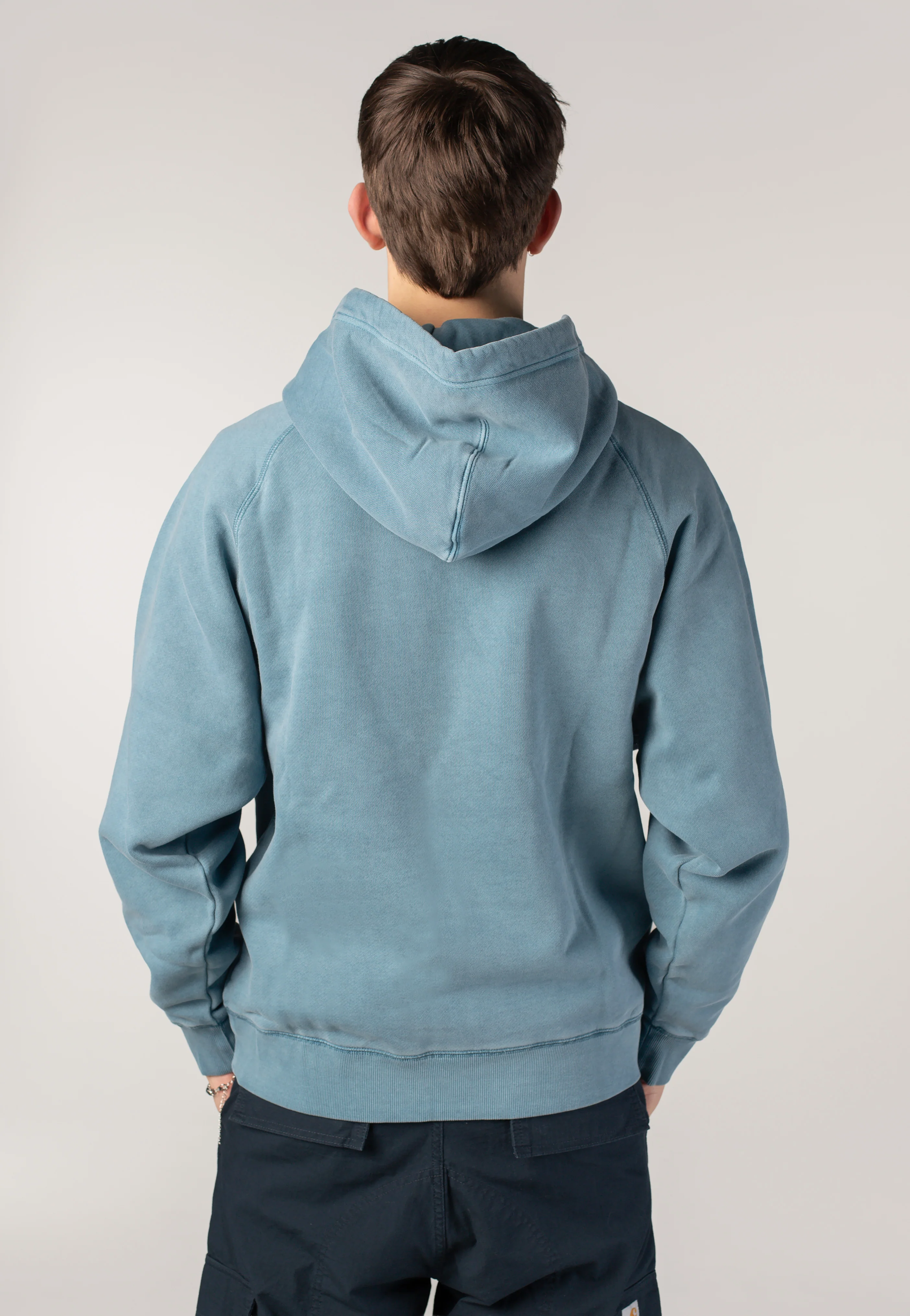 Hooded Taos Garment Dyed Vancouver Blue - Hoodie - Image 6