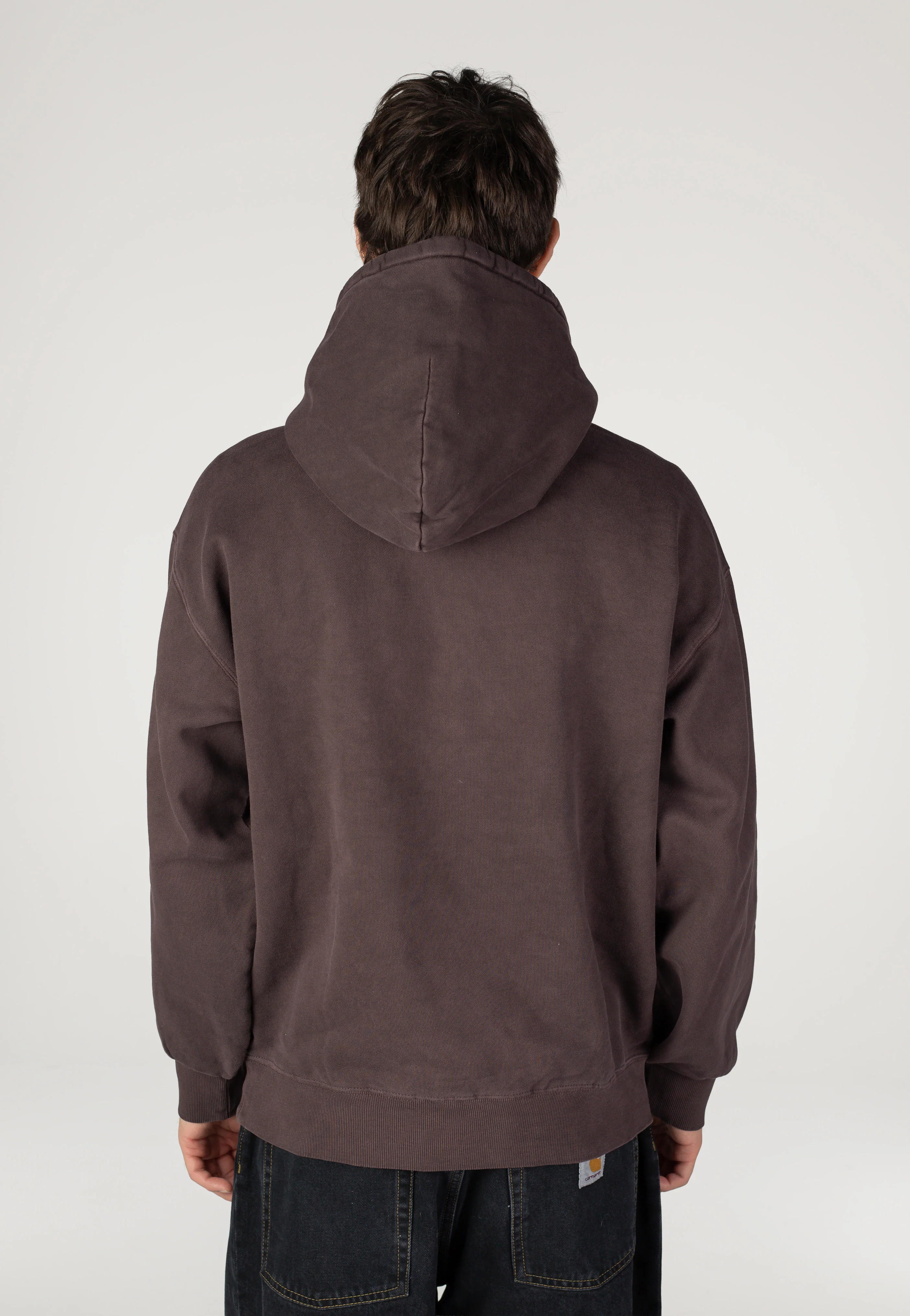 Hooded Vista Garment Dyed Palisander - Hoodie - Image 3