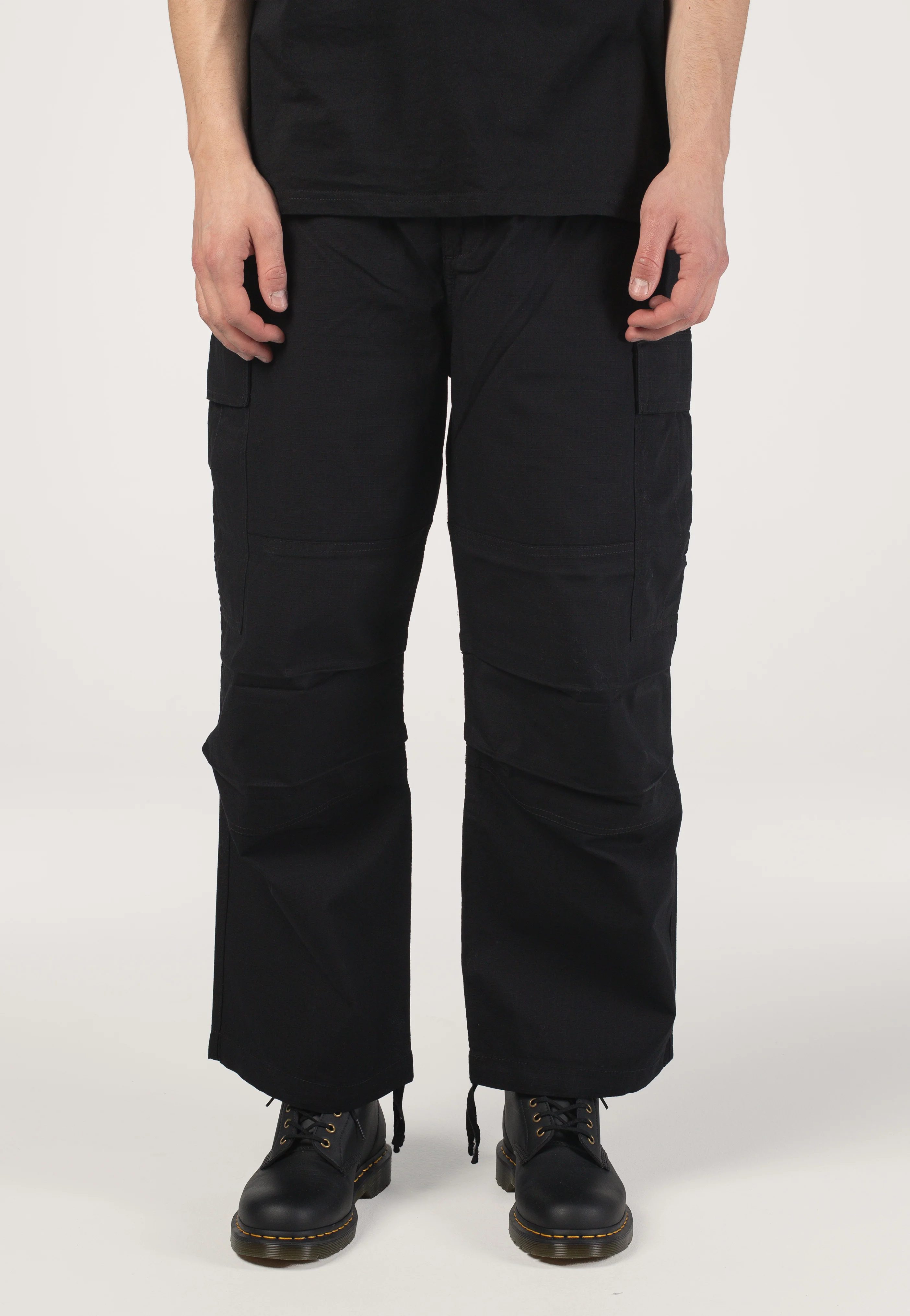 Jet Cargo Rinsed Black - Pants