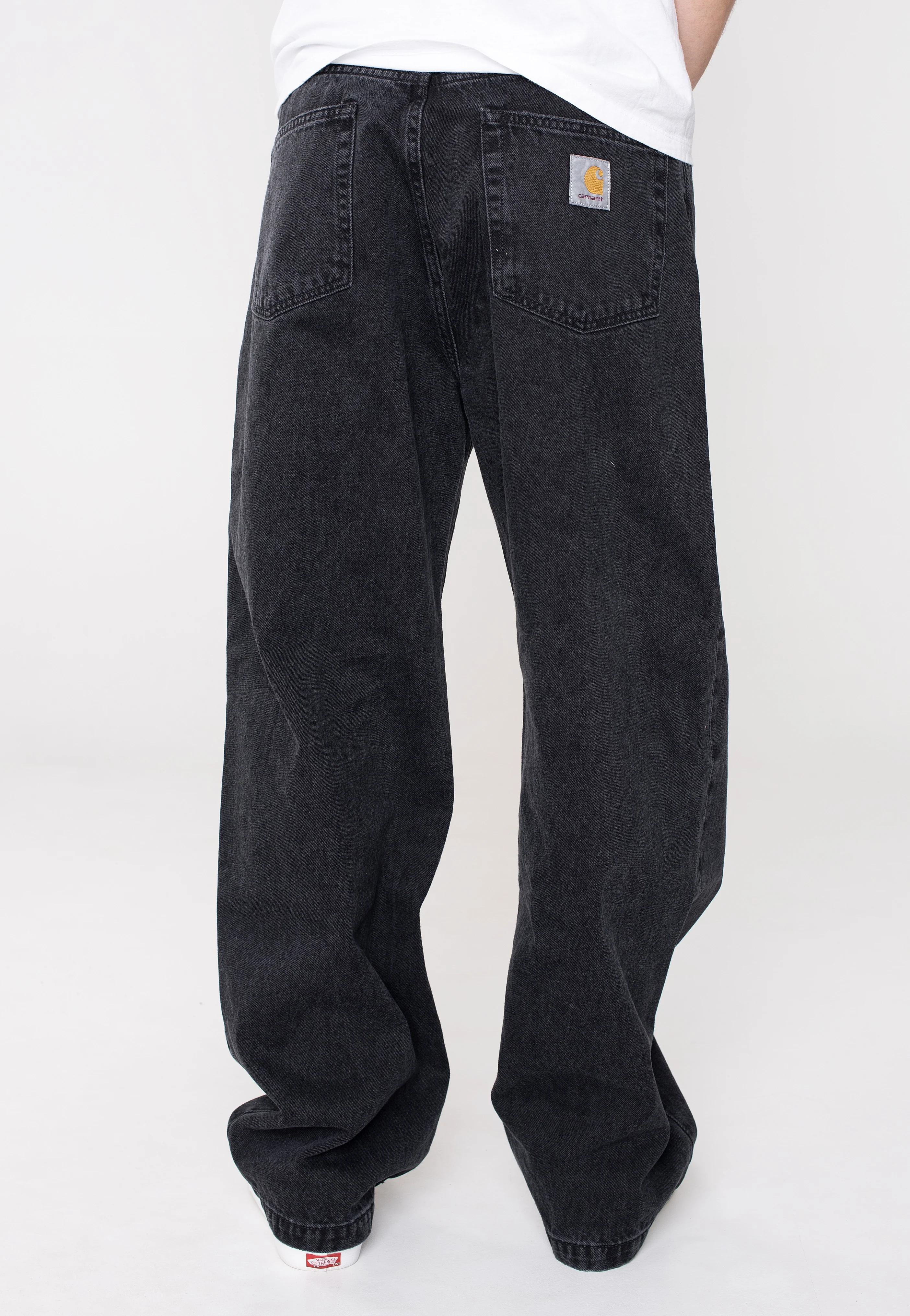Landon Pant Stone Washed Black - Jeans - Image 4