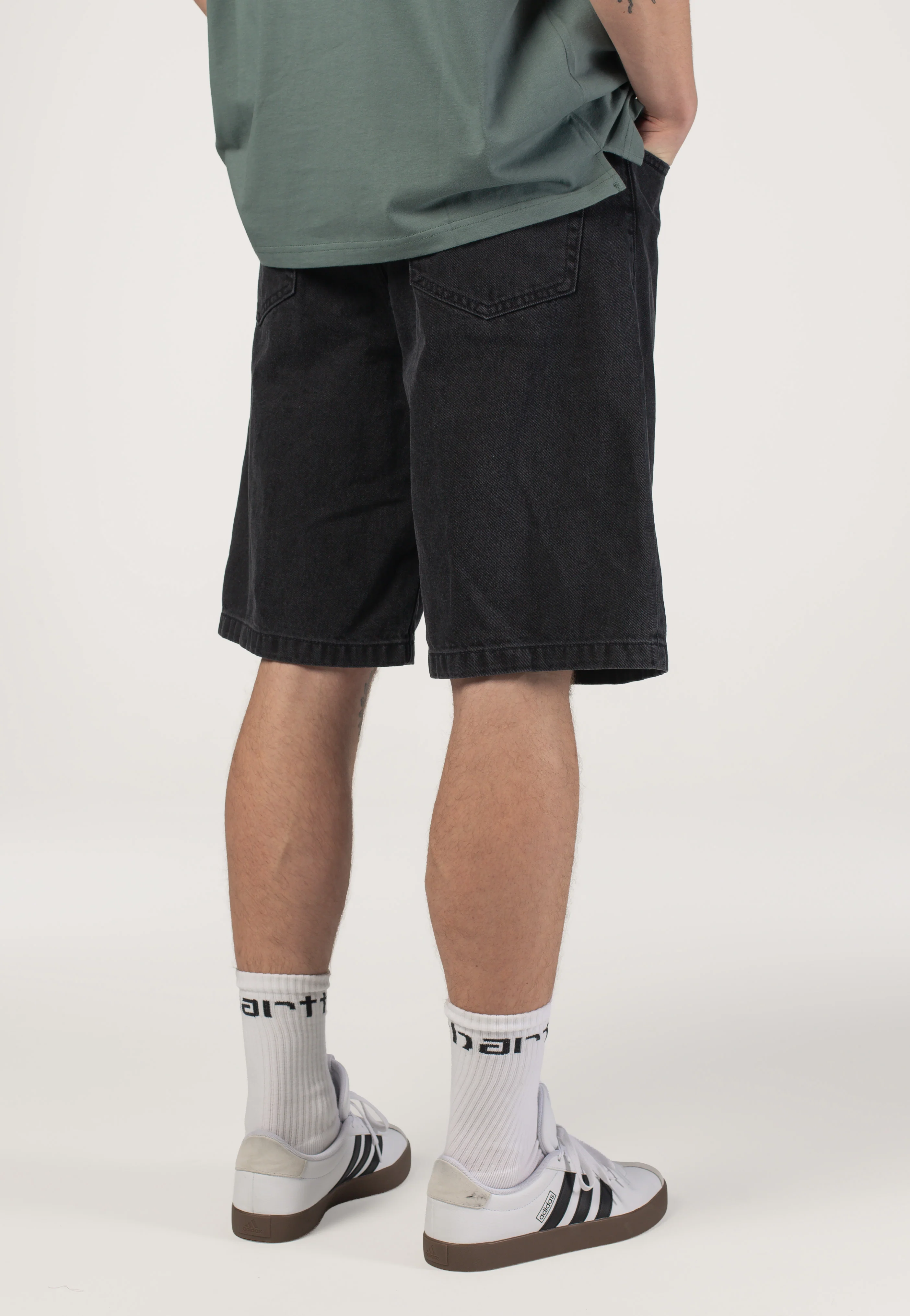 Landon Stone Washed Black - Shorts - Image 5