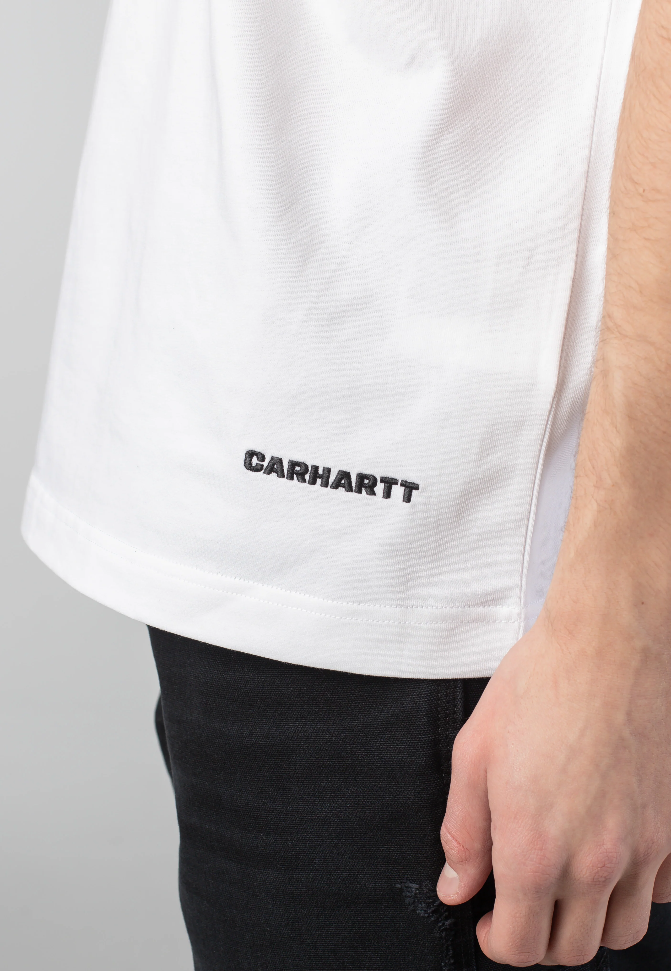 Link Script White/Black - T-Shirt - Image 3