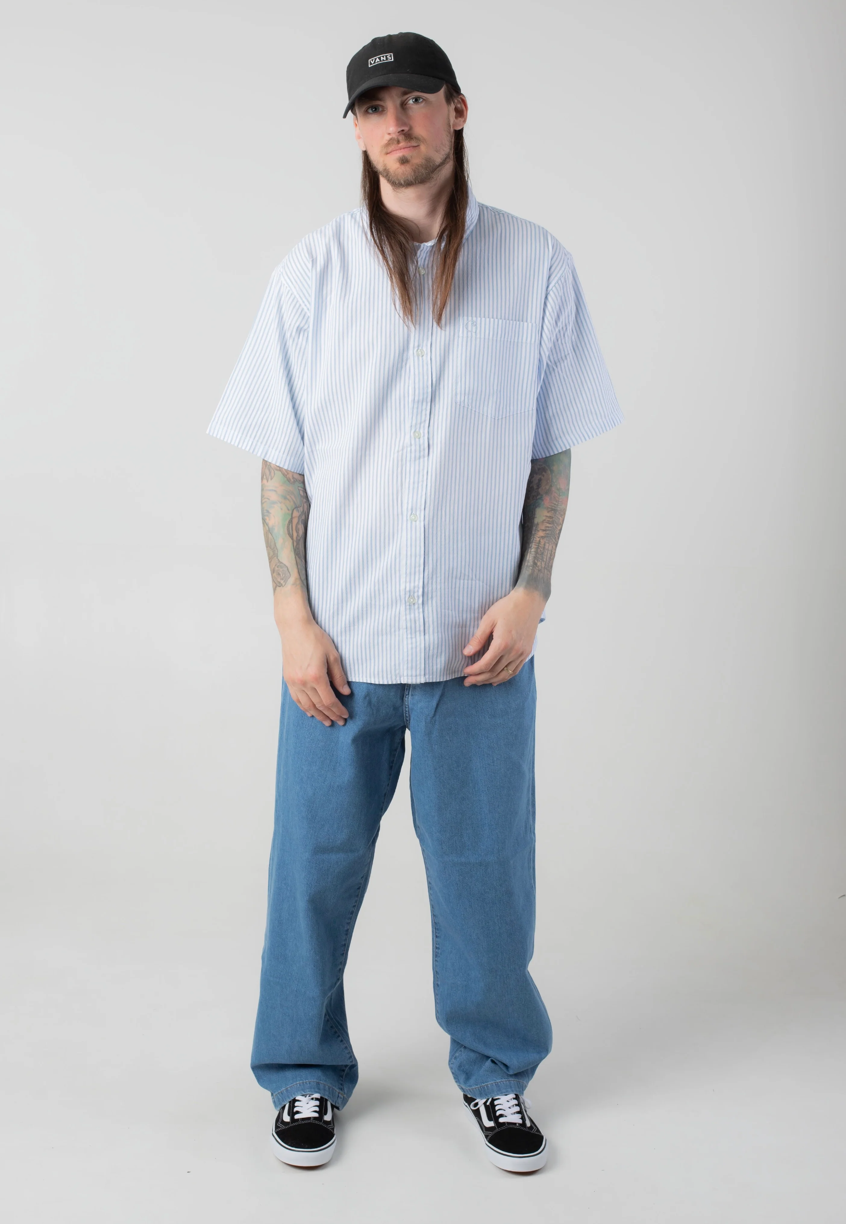 Lucas Bleached Blue - Pants - Image 2