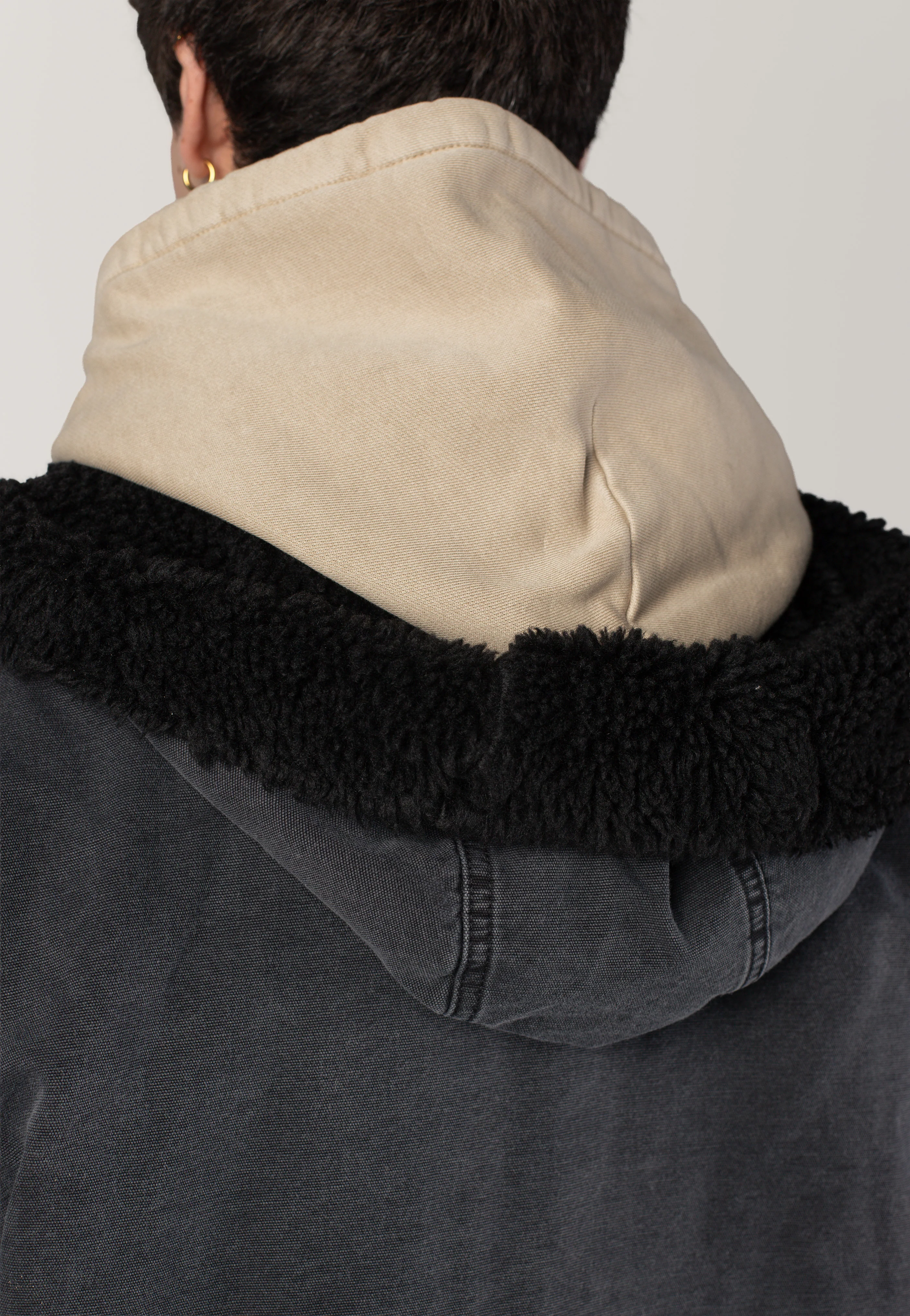 Mitch Dusky Canvas Black - Jacket - Image 12