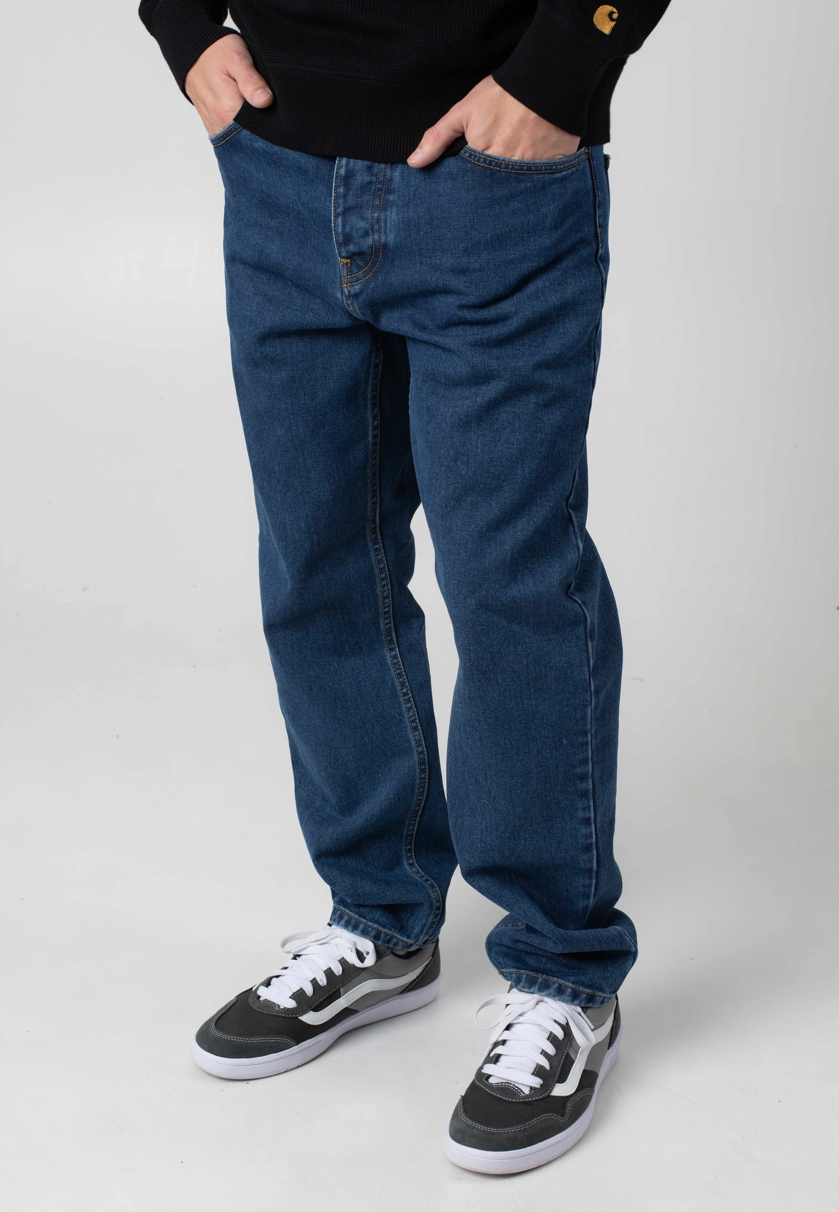 Newel Stone Washed Blue - Pants - Image 4