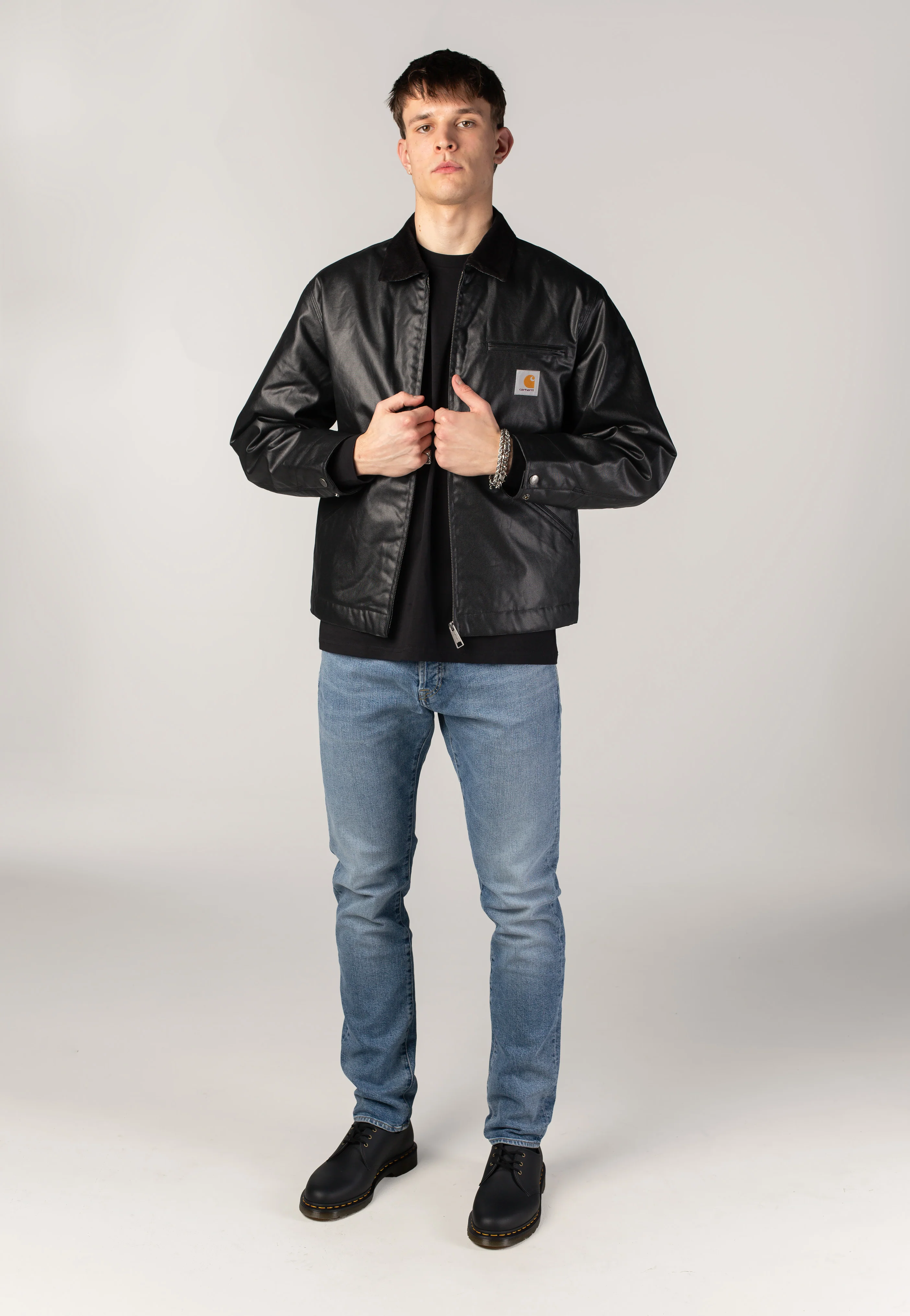 OG Dean Black/Black - Leather Jacket - Image 3