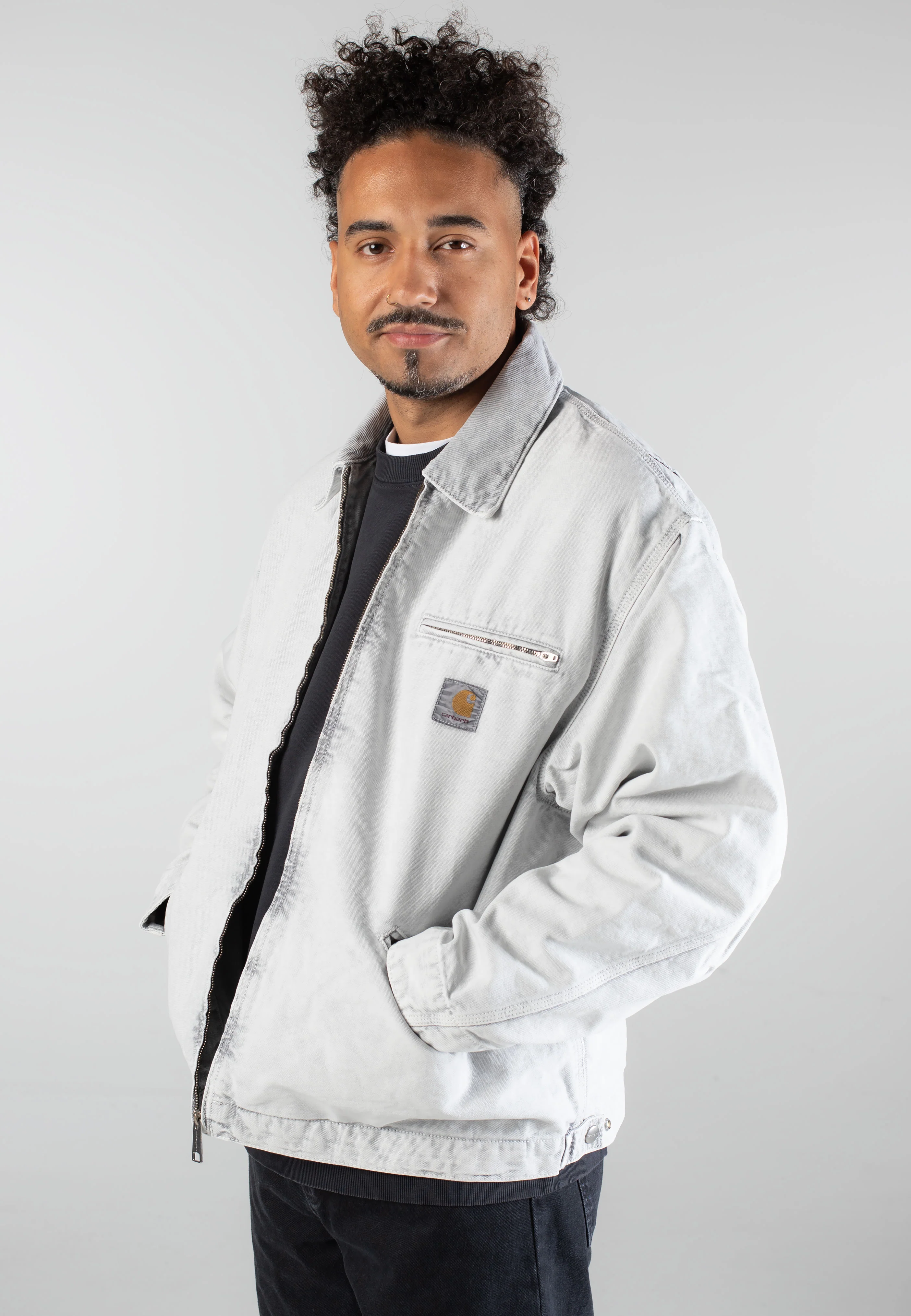 OG Detroit Canvas Black/Black Chalk Wash - Jacket - Image 6