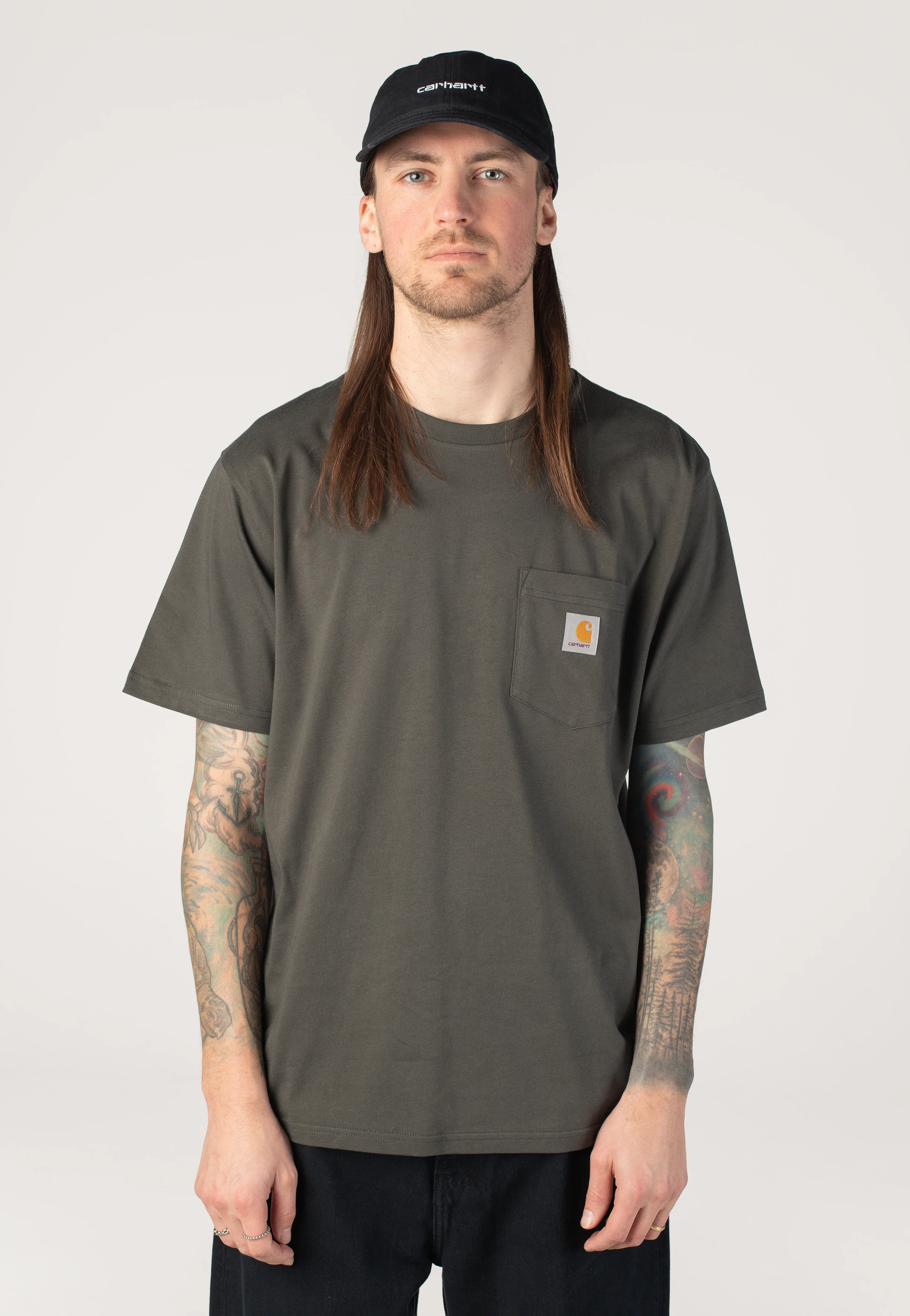 Pocket Oxide Green - T-Shirt