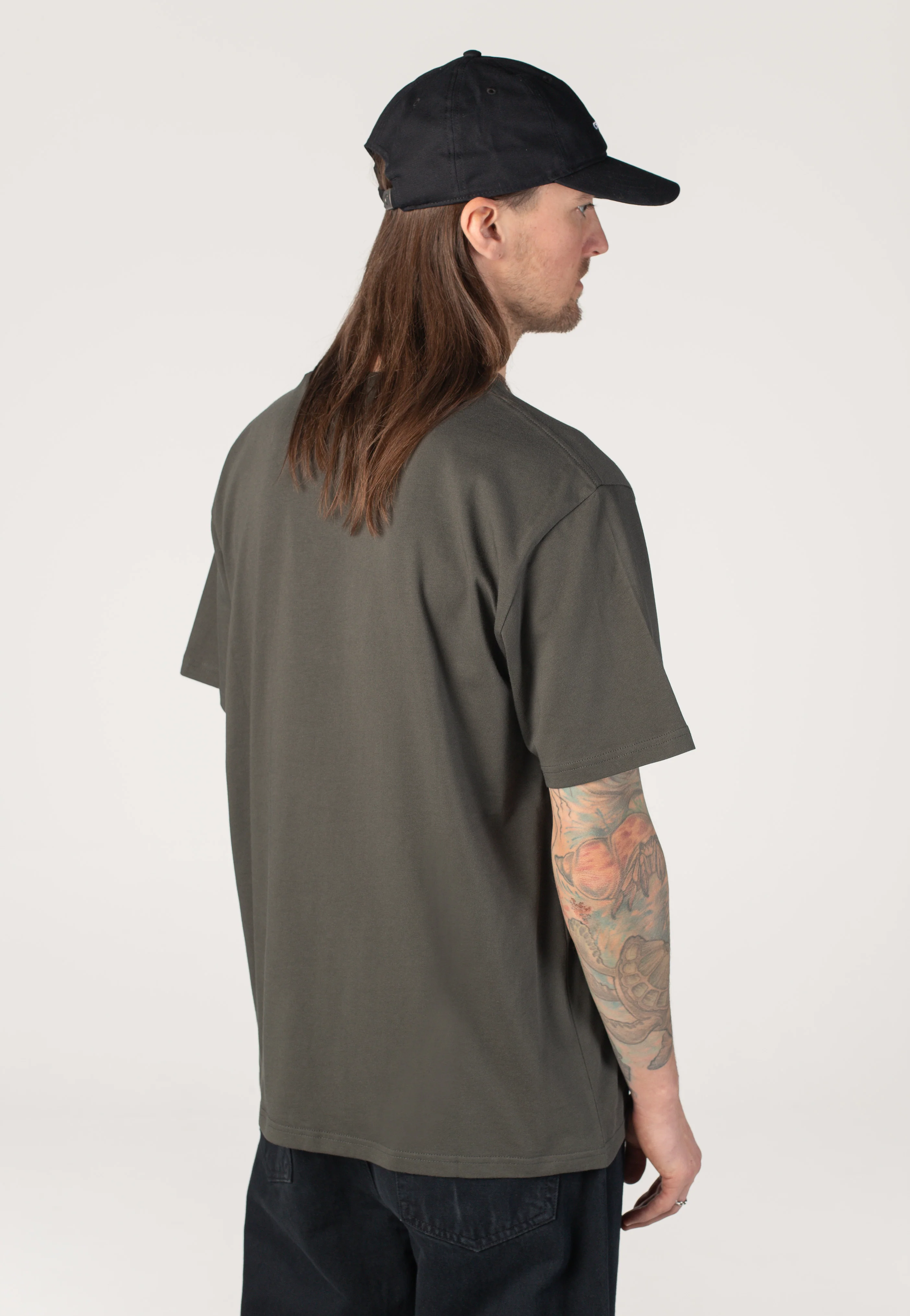 Pocket Oxide Green - T-Shirt - Image 9