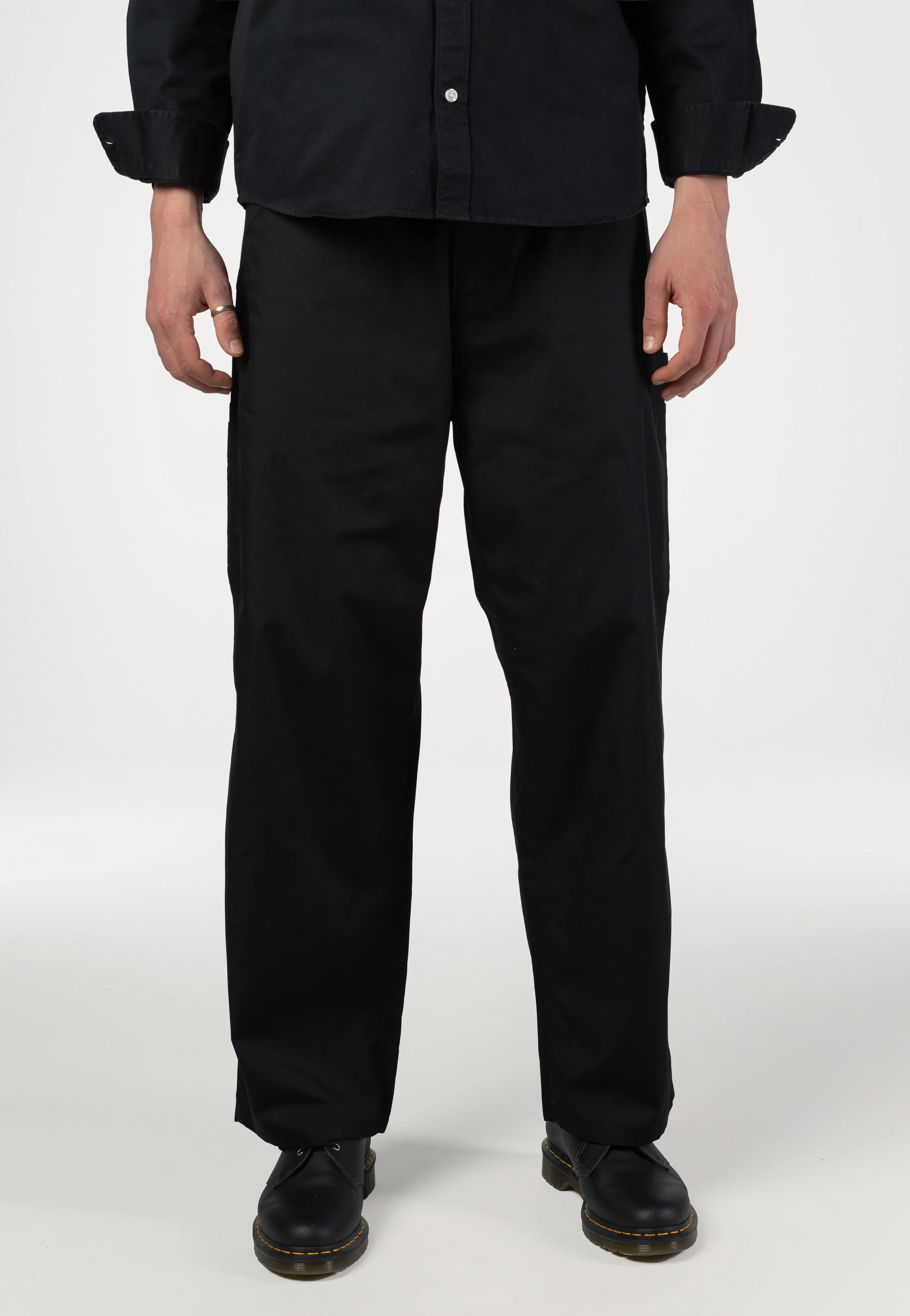 Postal Single Knee Black - Pants - Image 2