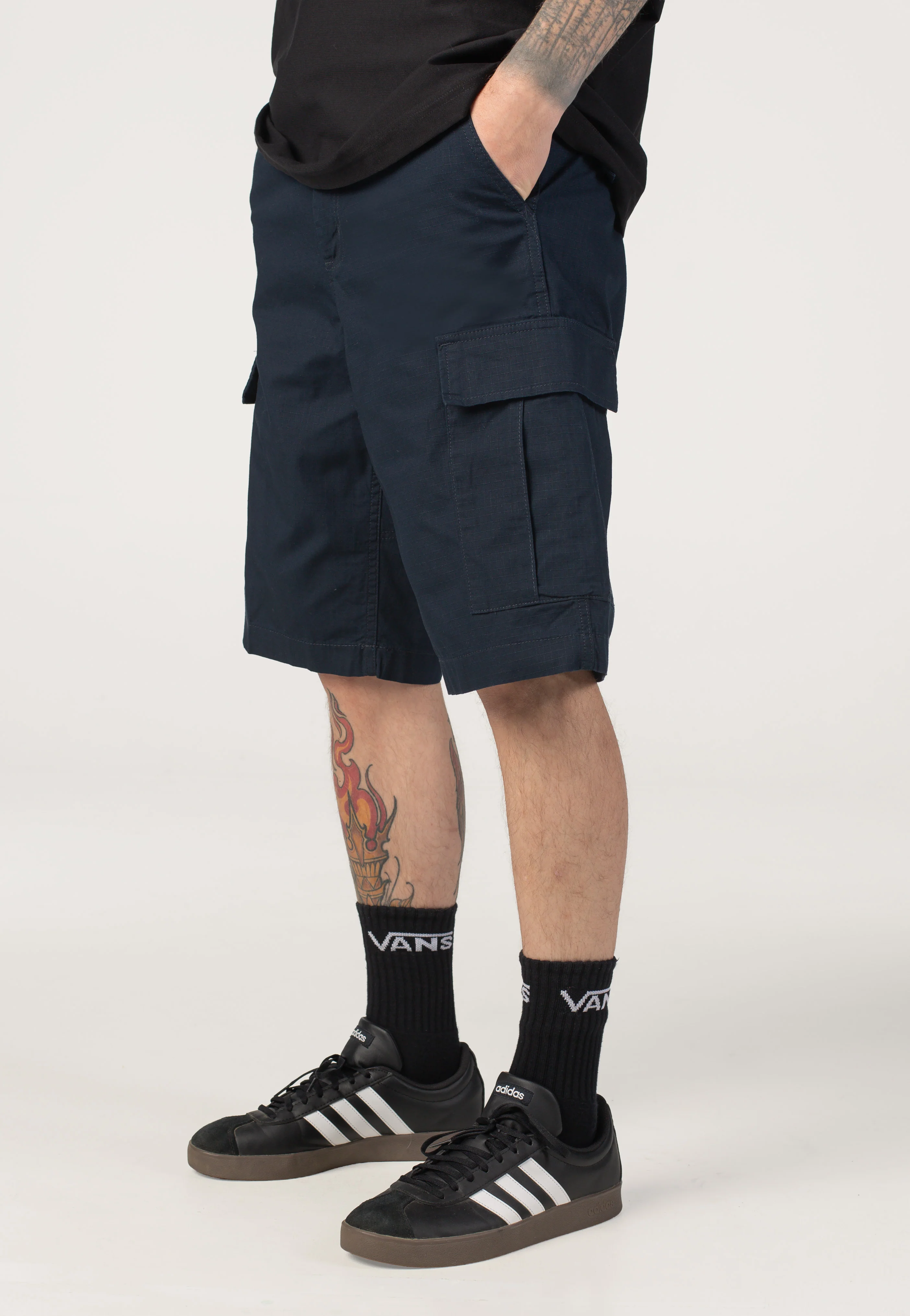Regular Cargo Rinsed Deep Night - Shorts - Image 8