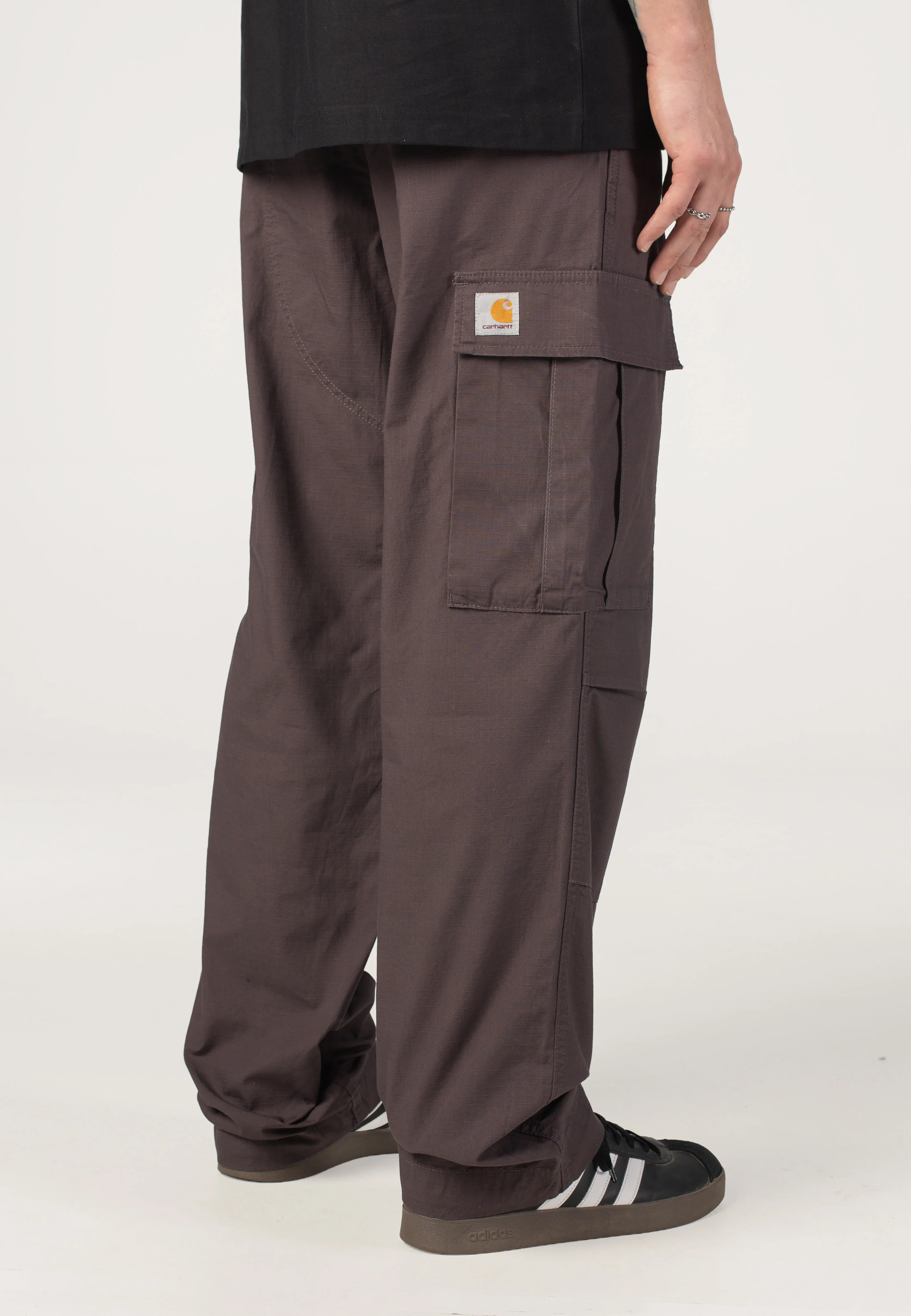 Regular Cargo Rinsed Shale - Pants - Image 5