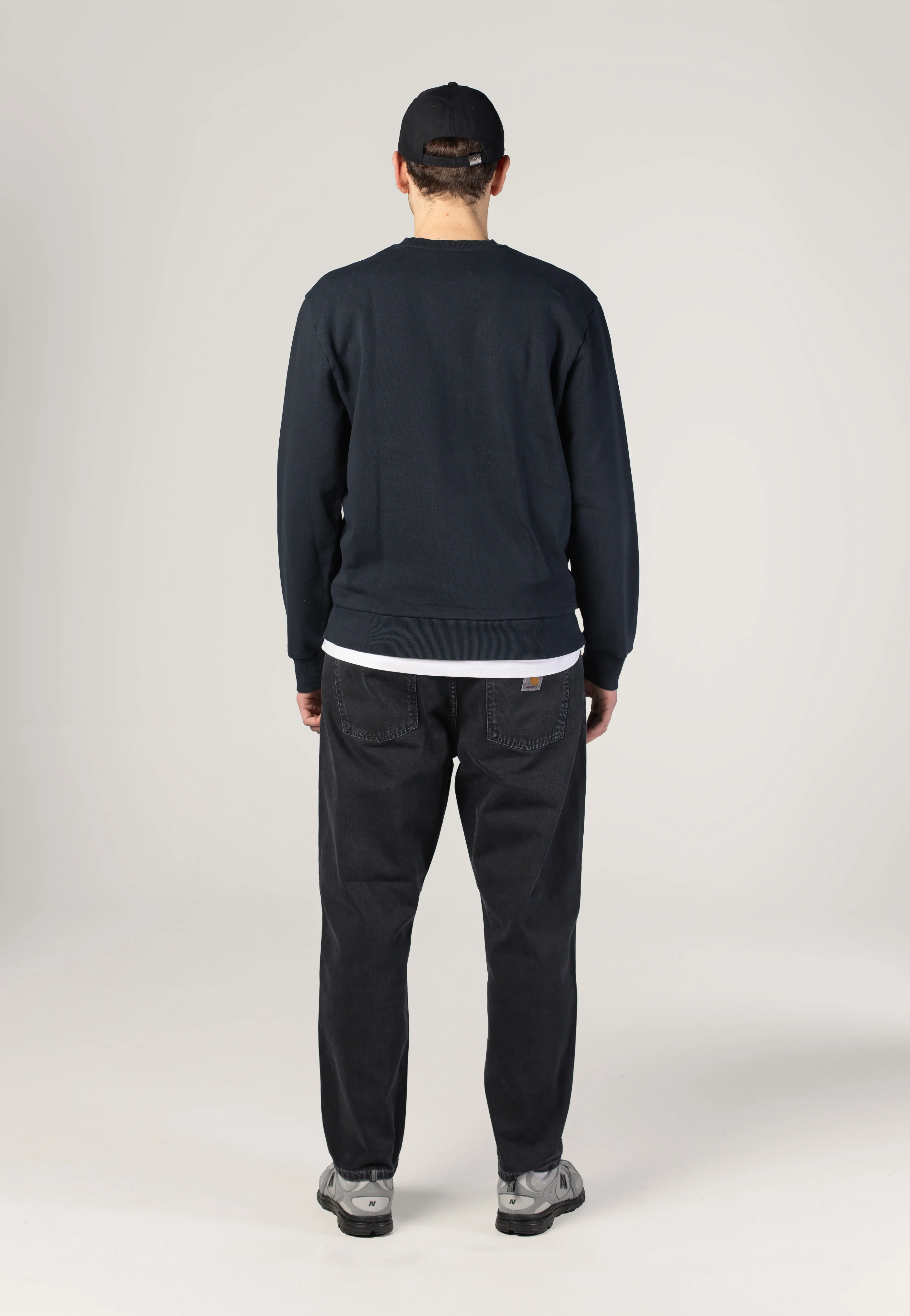 Script Embroidery Deep Night/White - Sweater - Image 7
