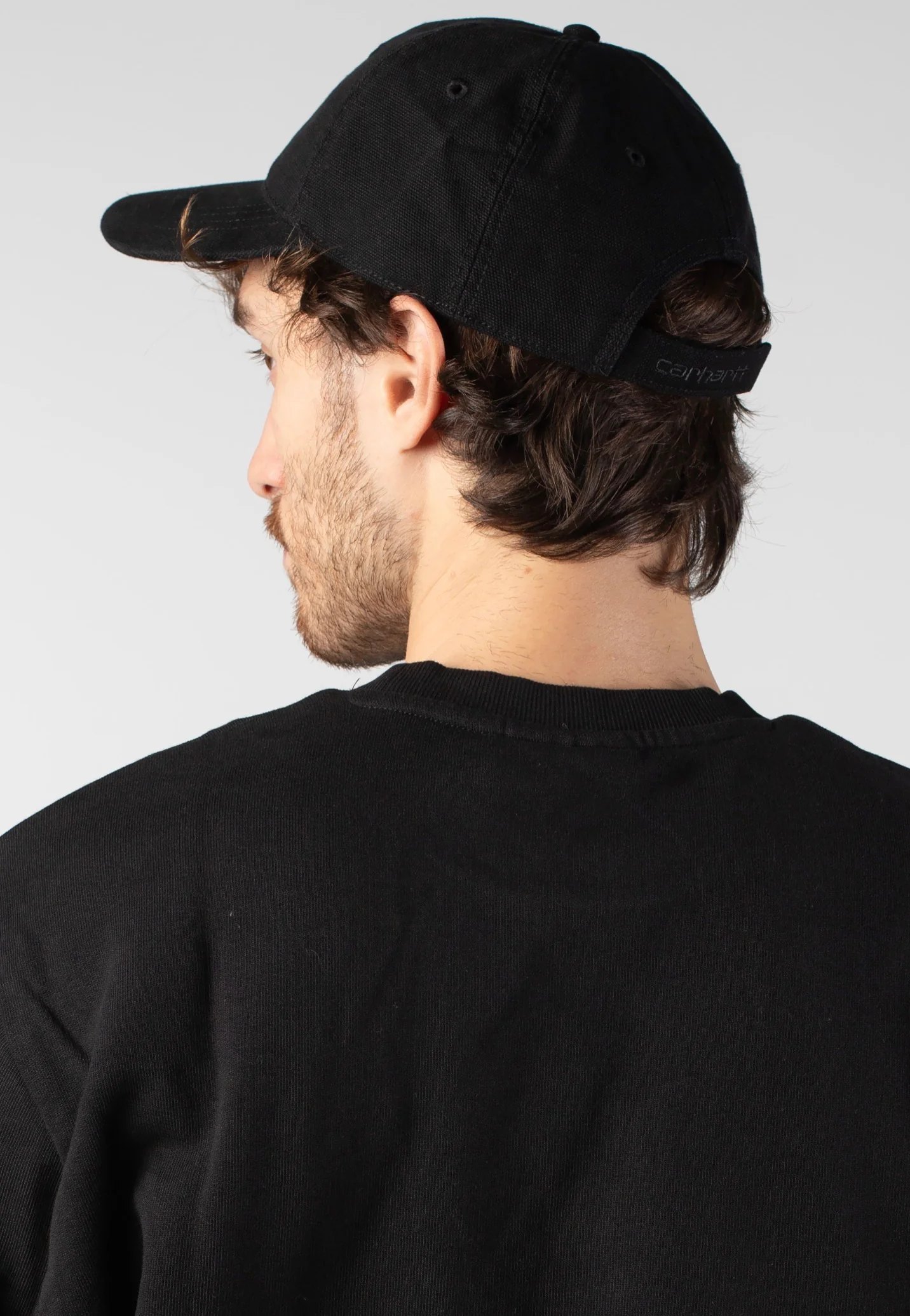 Selby Canvas Stone Washed Black - Cap - Image 3