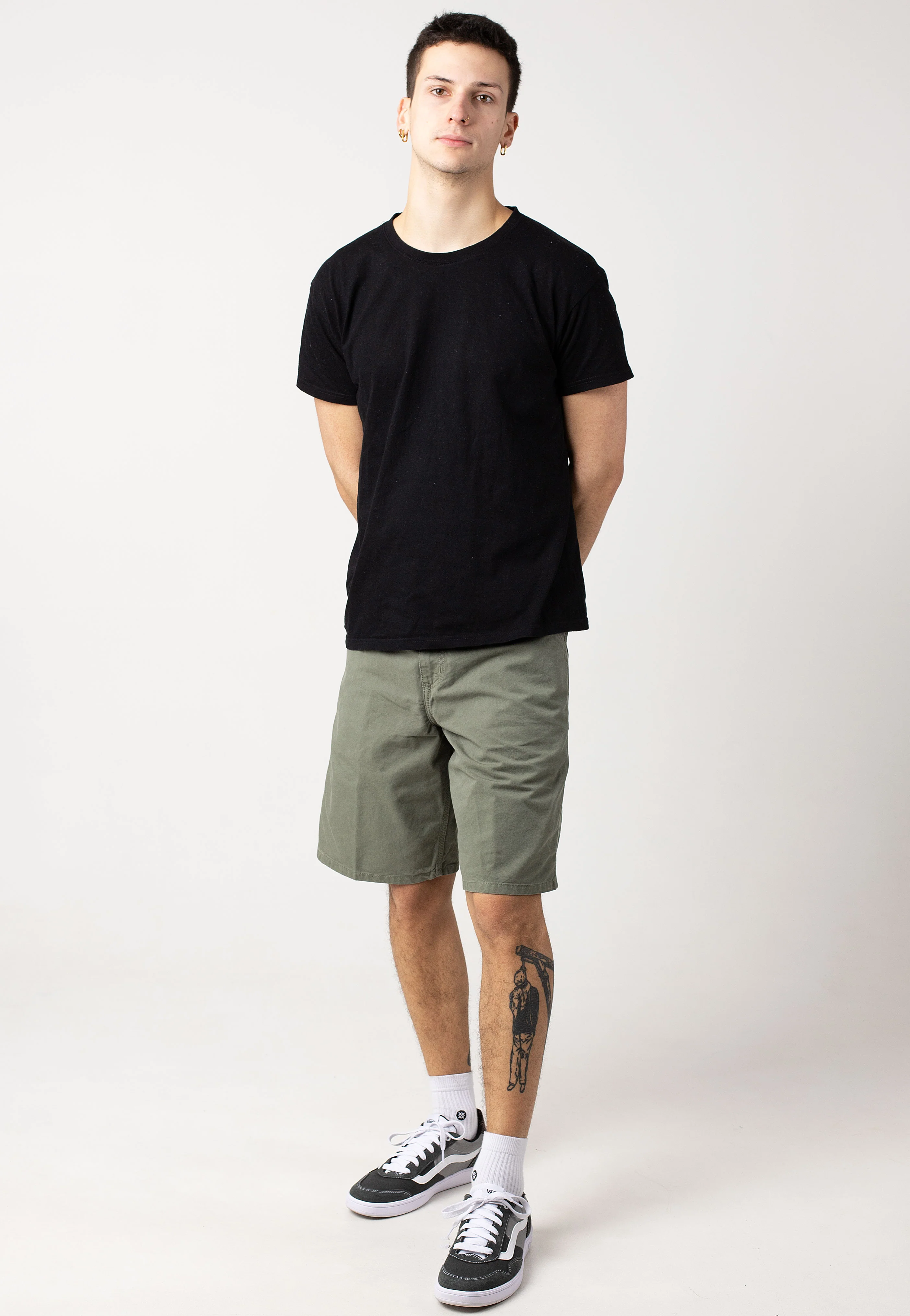 Single Knee Garment Dyed Park - Shorts - Image 2
