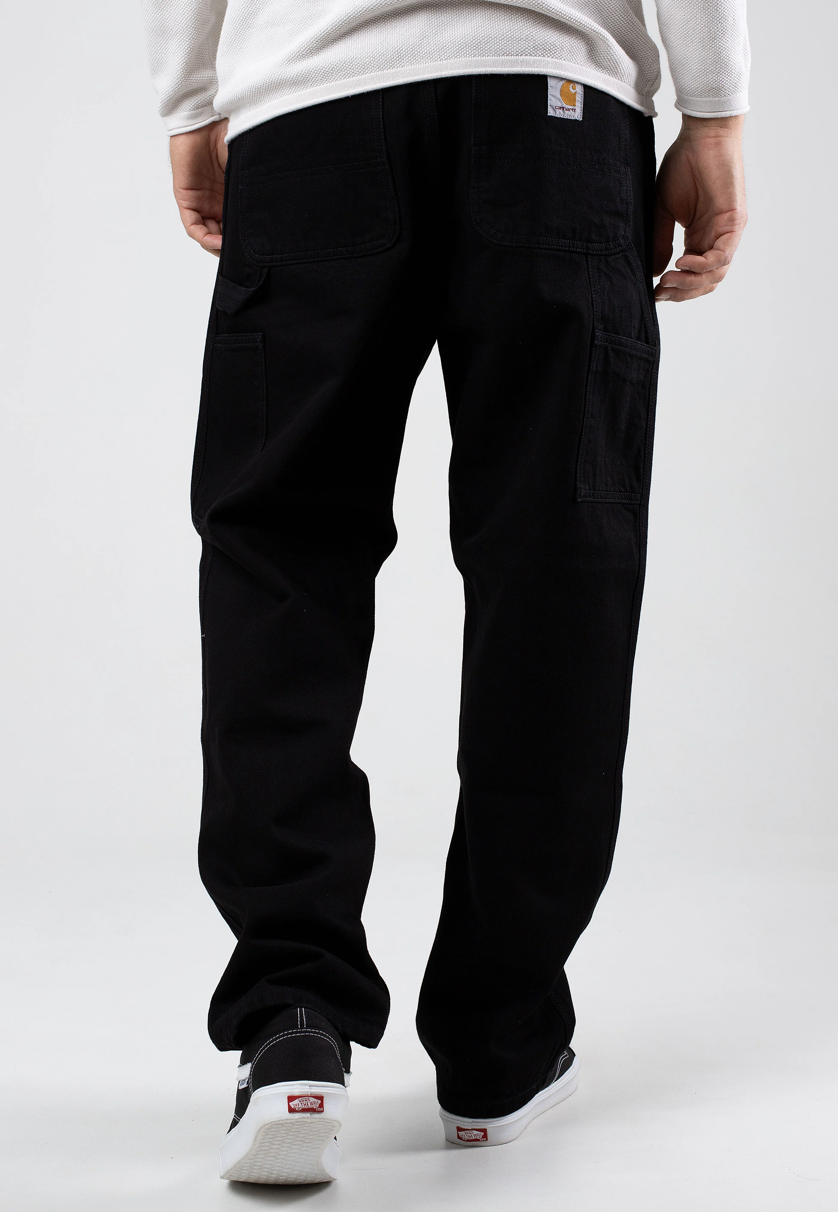 Single Knee Rinsed Black - Jeans - Image 9
