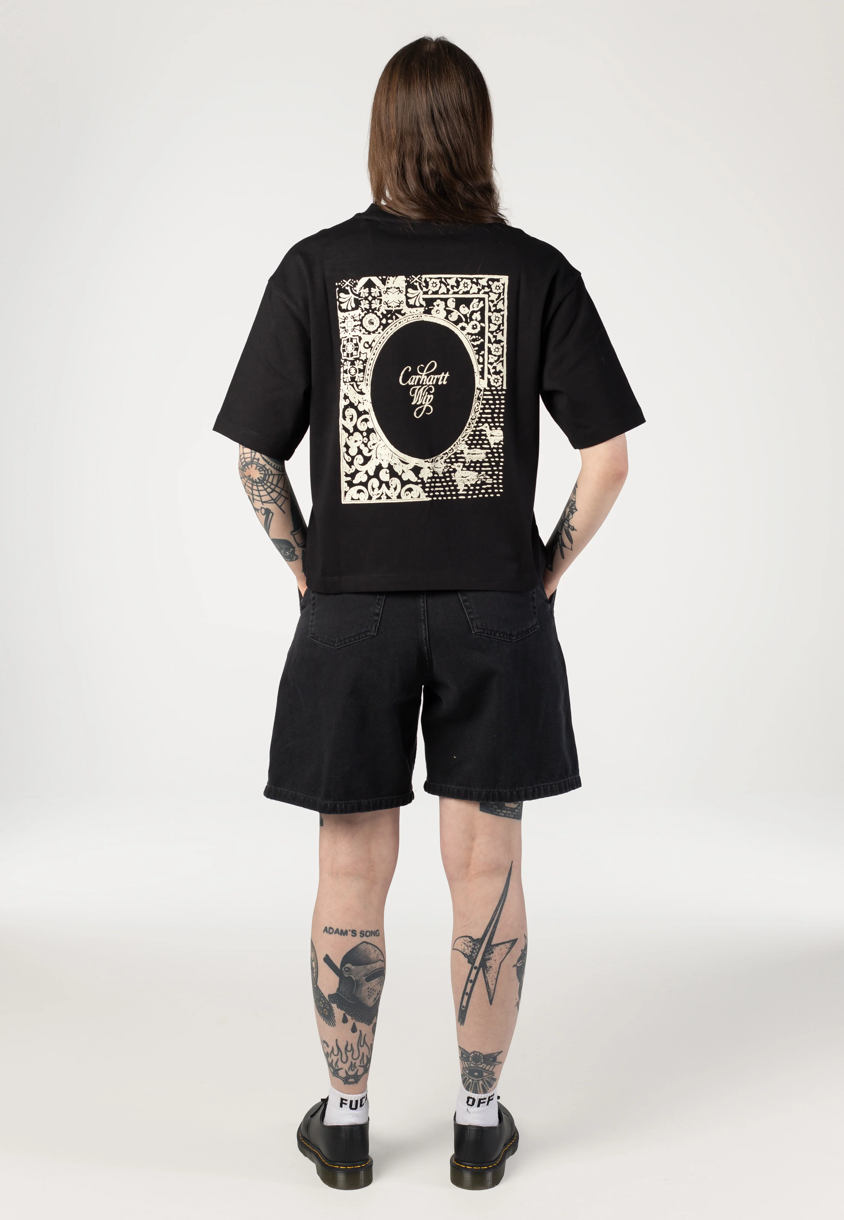 W' Alta Stone Washed Black - Shorts - Image 5