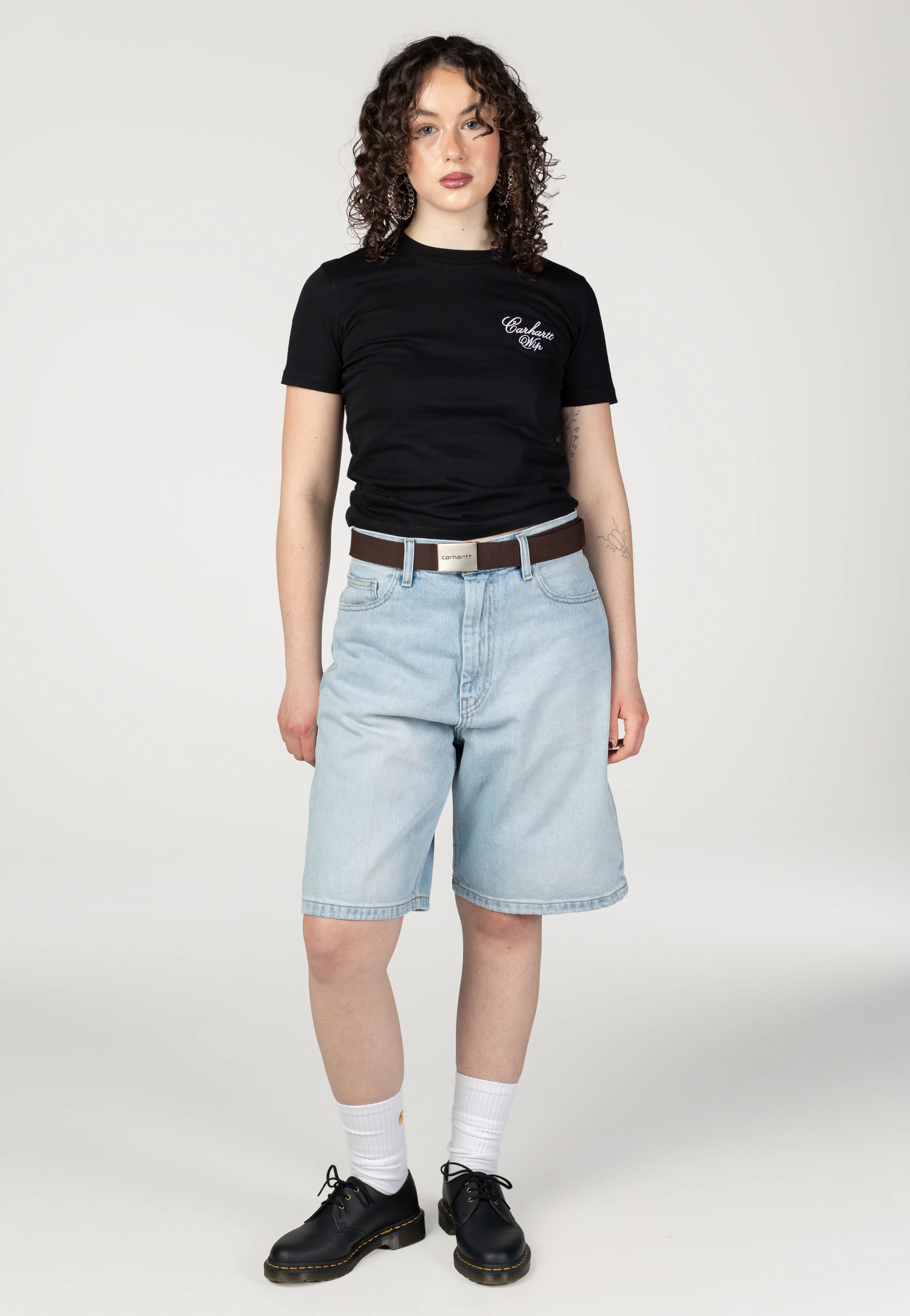 W' Brandon Heavy Worn Bleached Blue - Shorts - Image 8