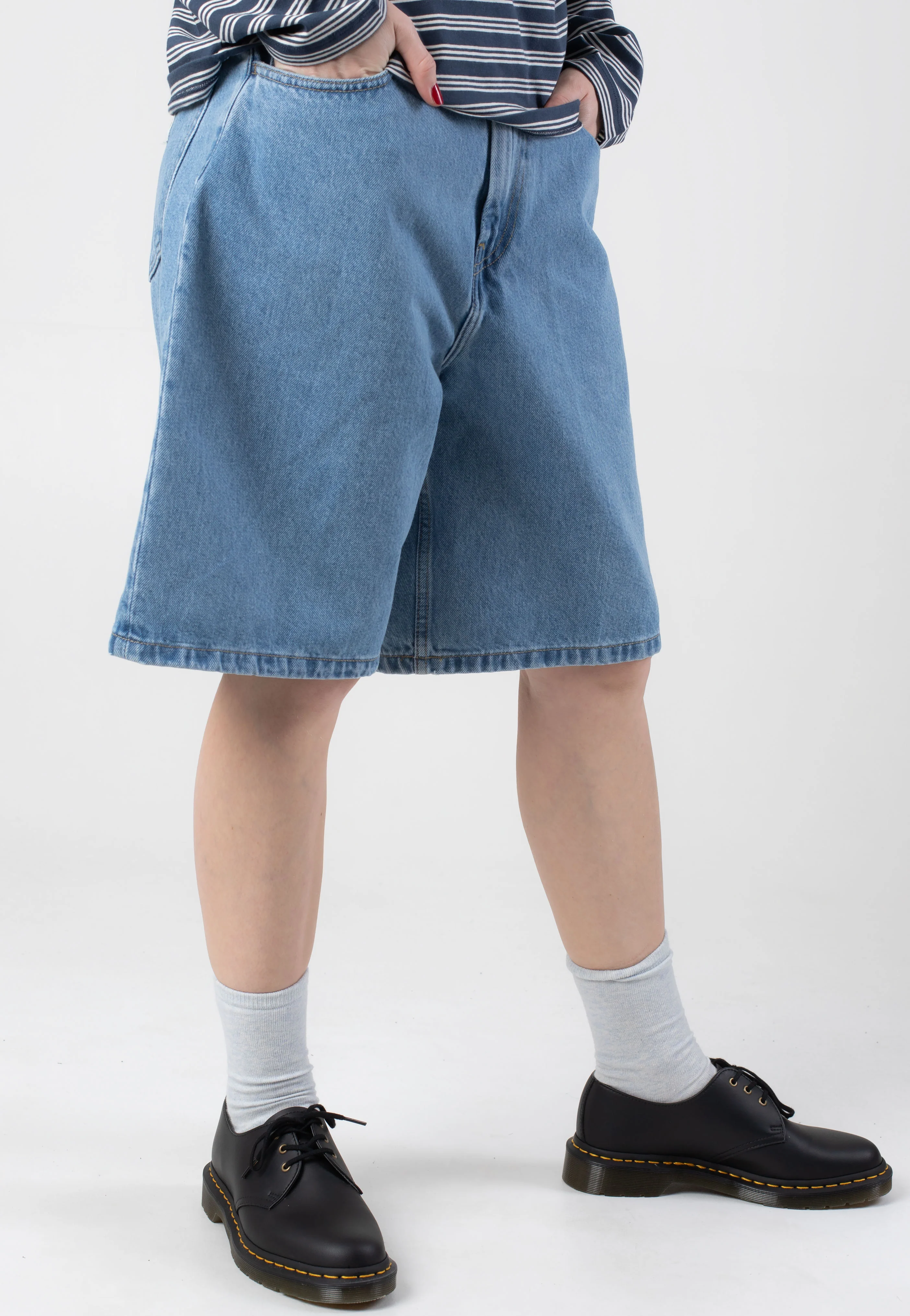W' Brandon Stone Bleached Blue - Shorts - Image 5