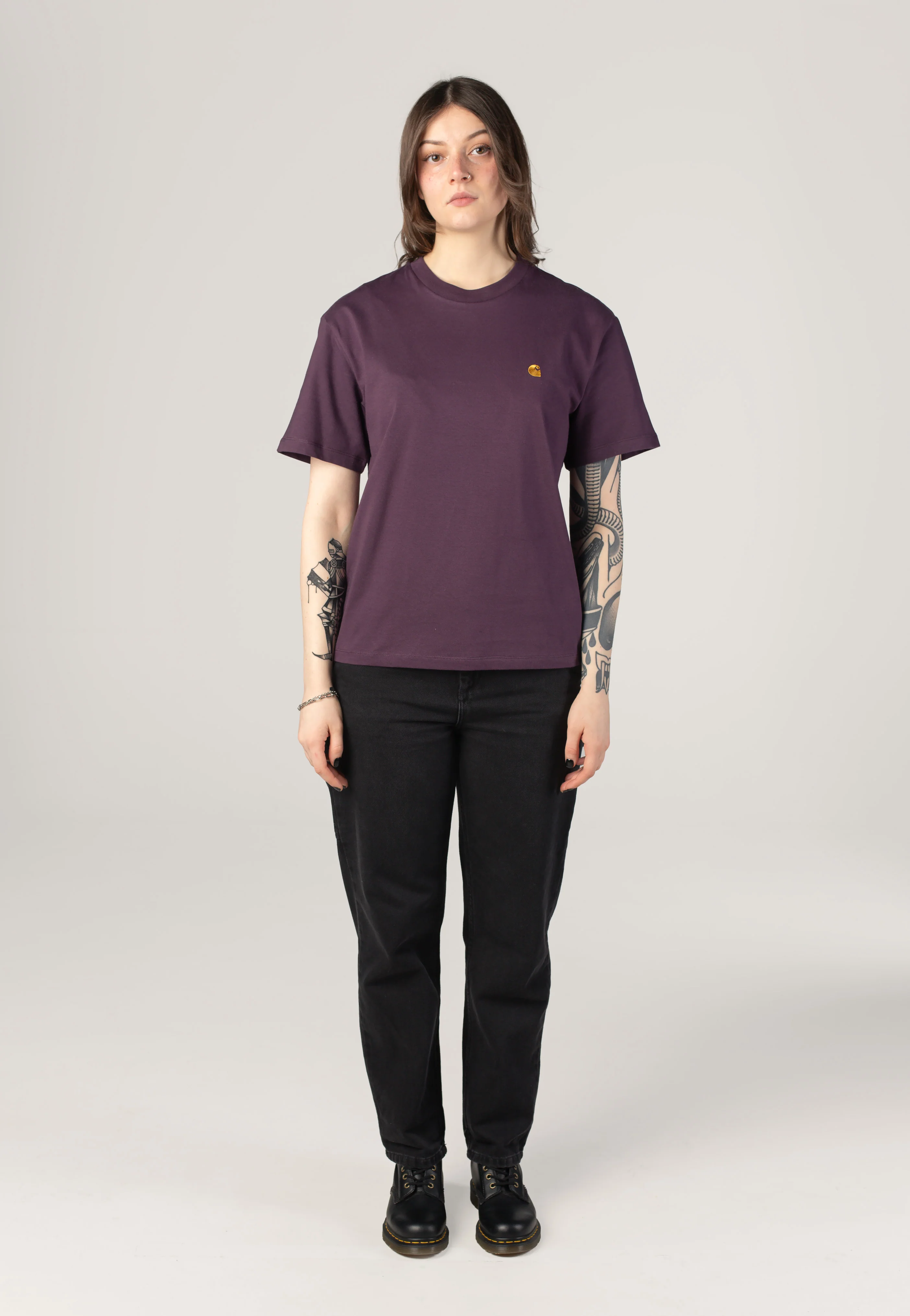 W' Chase Cozy Purple/Gold - T-Shirt - Image 6