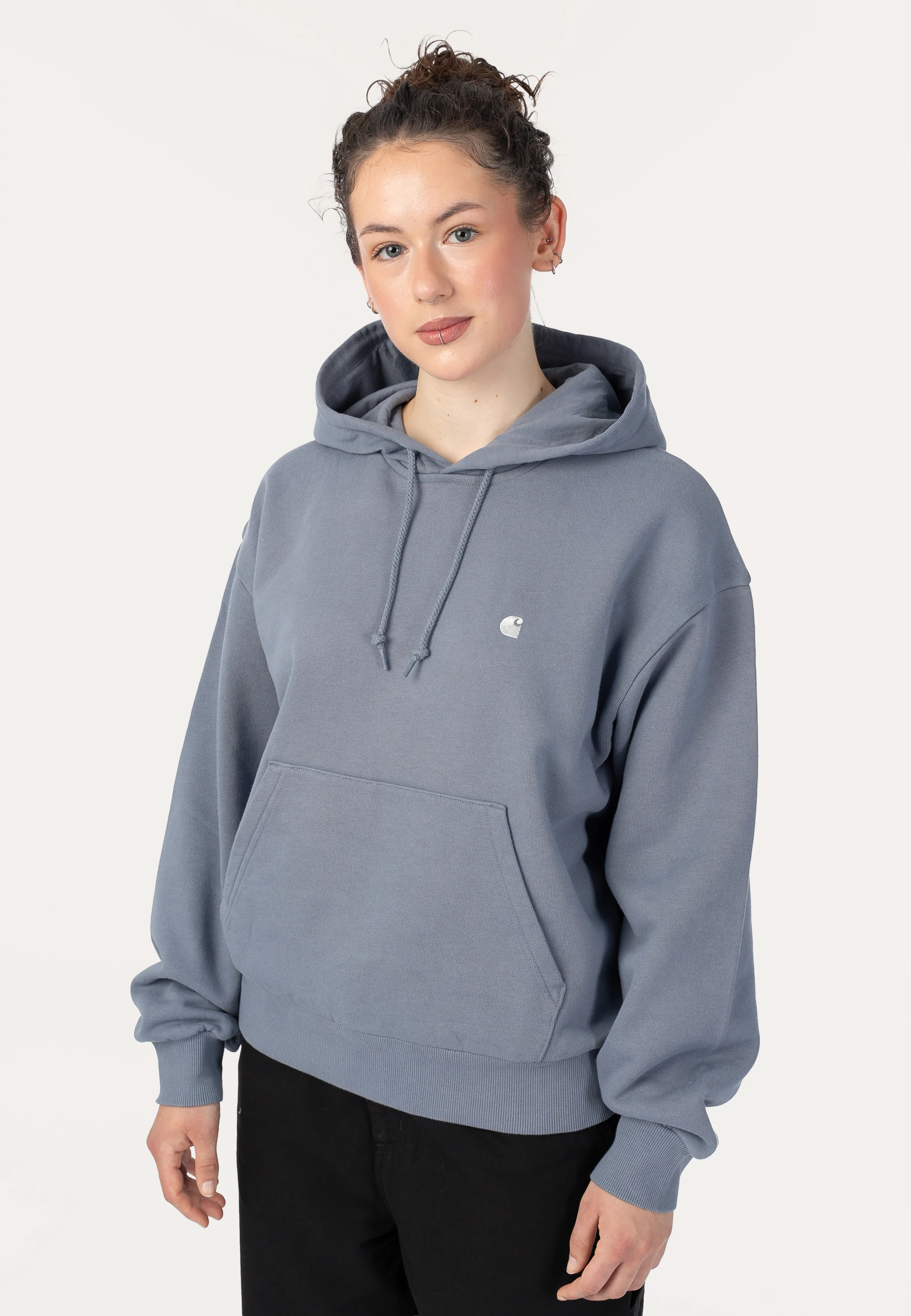 W' Hooded Casey Shady Blue/Silver - Hoodie - Image 3