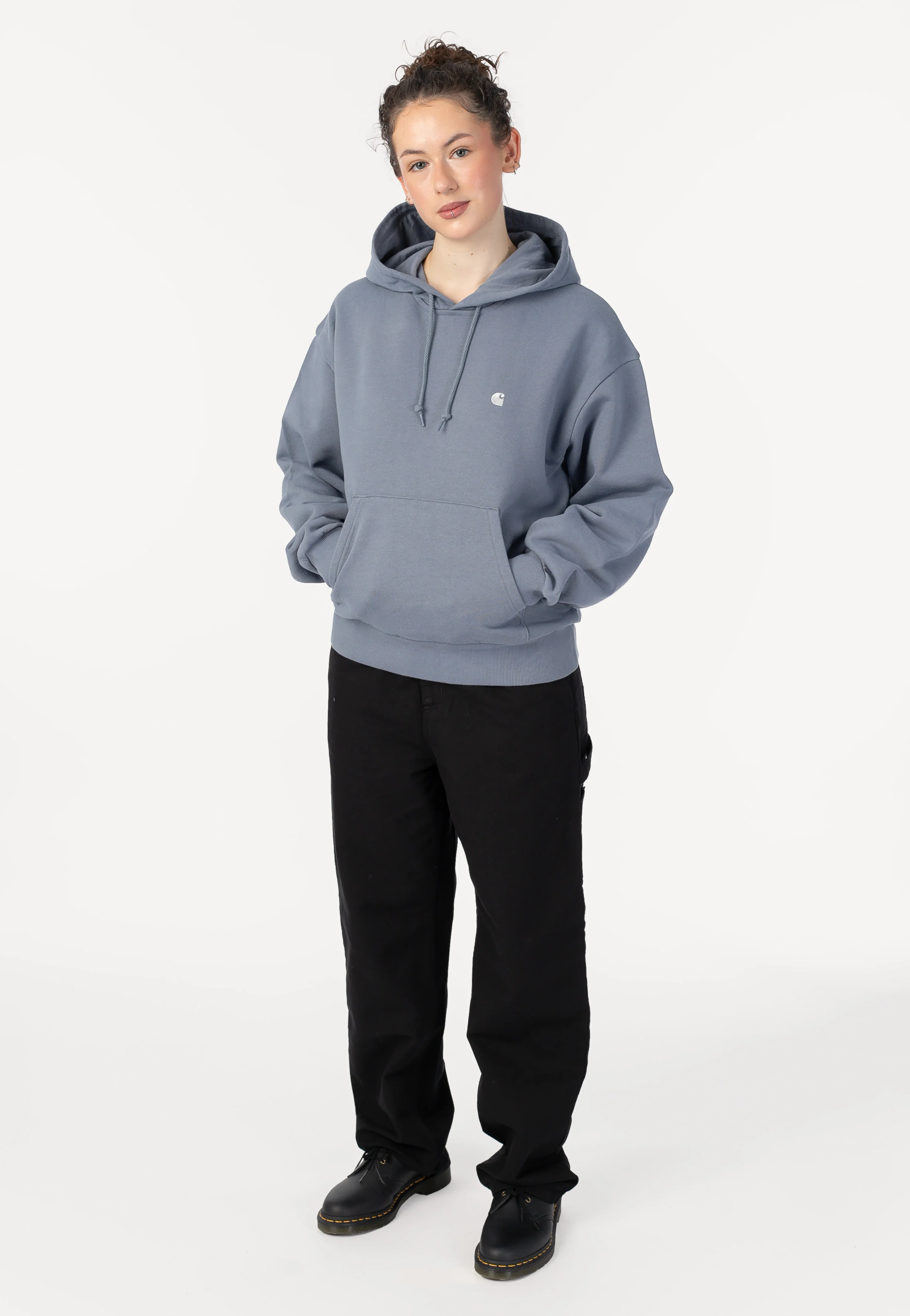W' Hooded Casey Shady Blue/Silver - Hoodie - Image 7