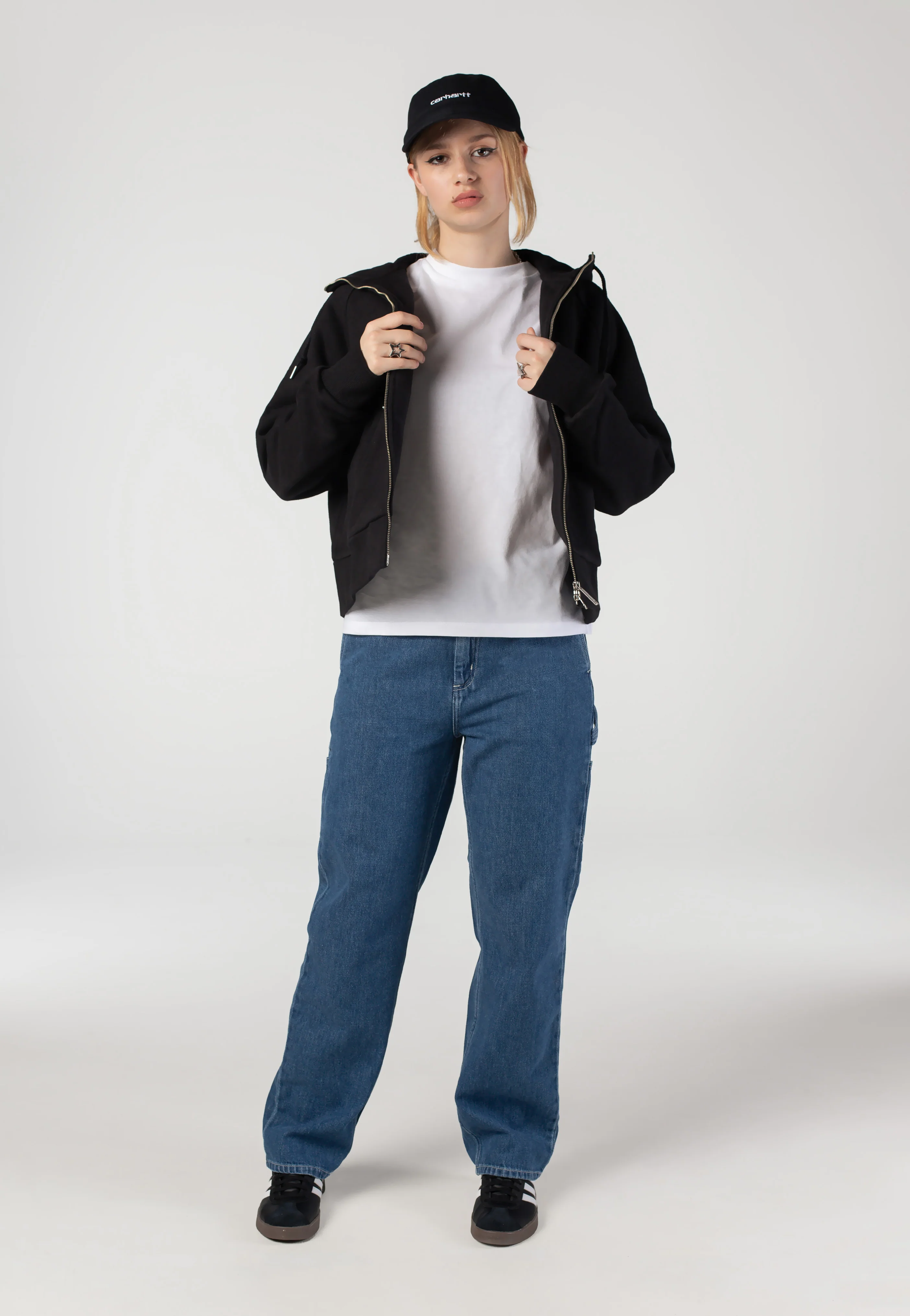 W' Hooded Eldon Black - Jacket - Image 2
