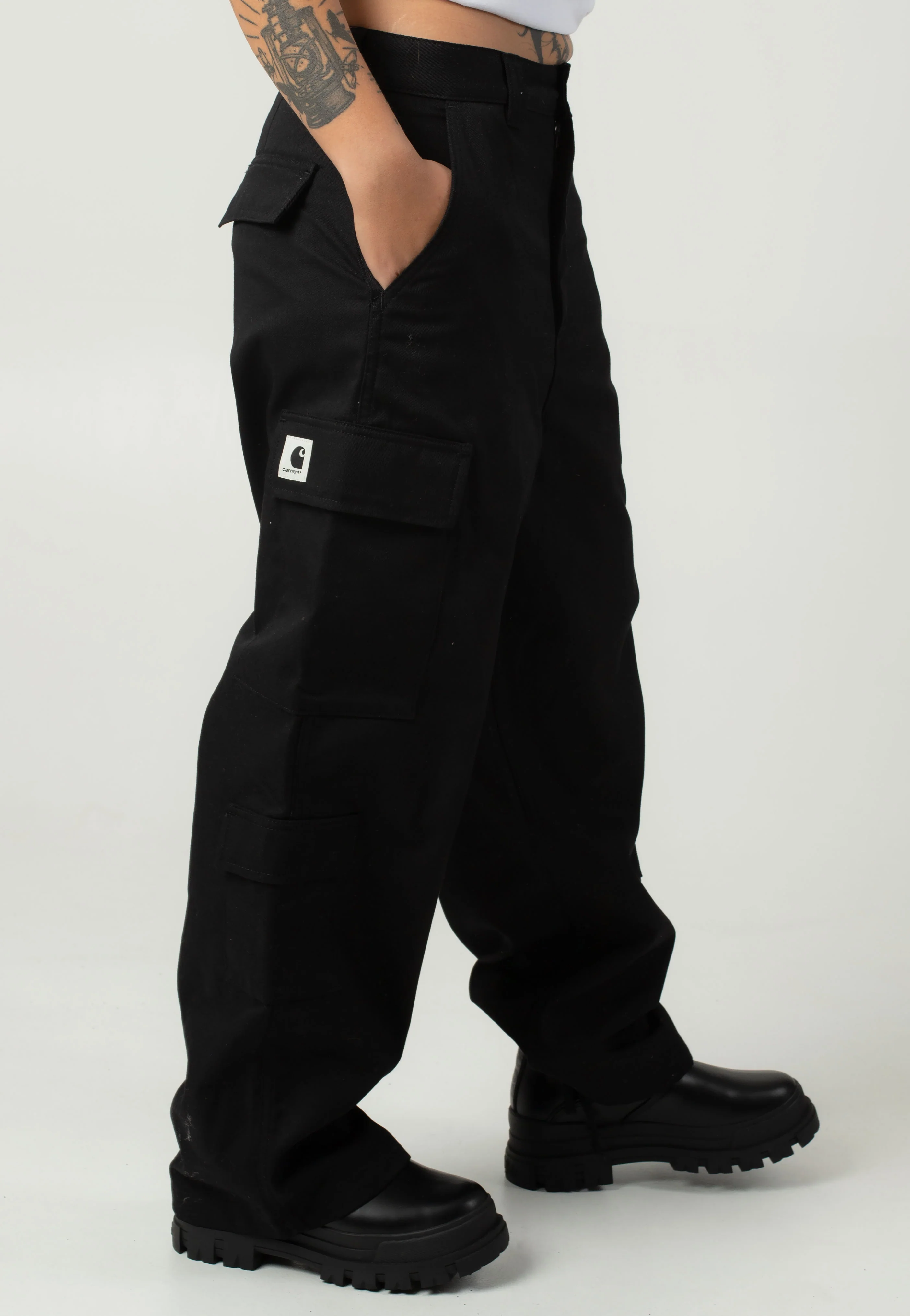 W' Kingsley Rigid Black - Pants - Image 5