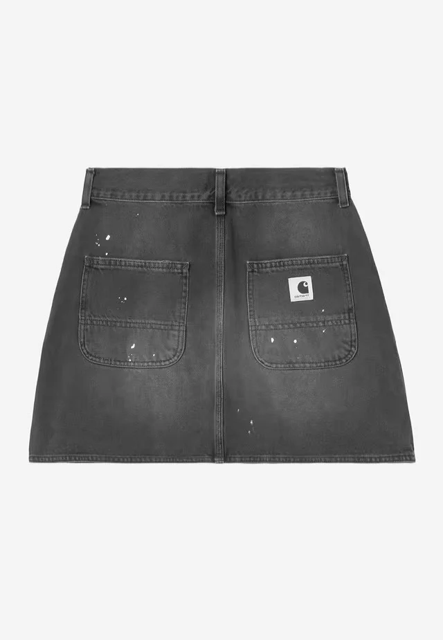 W' Maeve Double Knee Destroy Wash Black - Skirt - Image 10