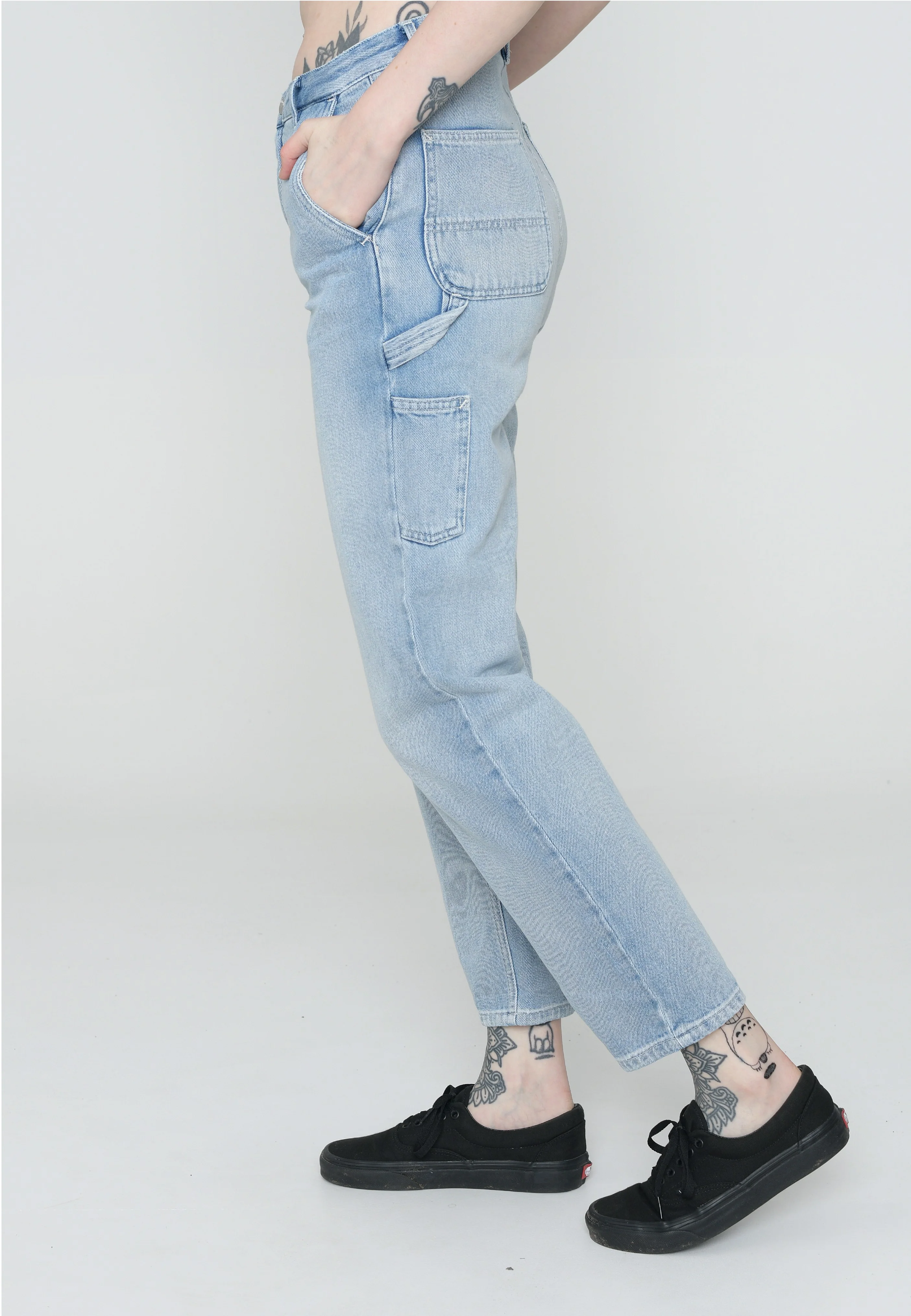 W' Pierce Light Stone Washed Blue - Jeans - Image 2