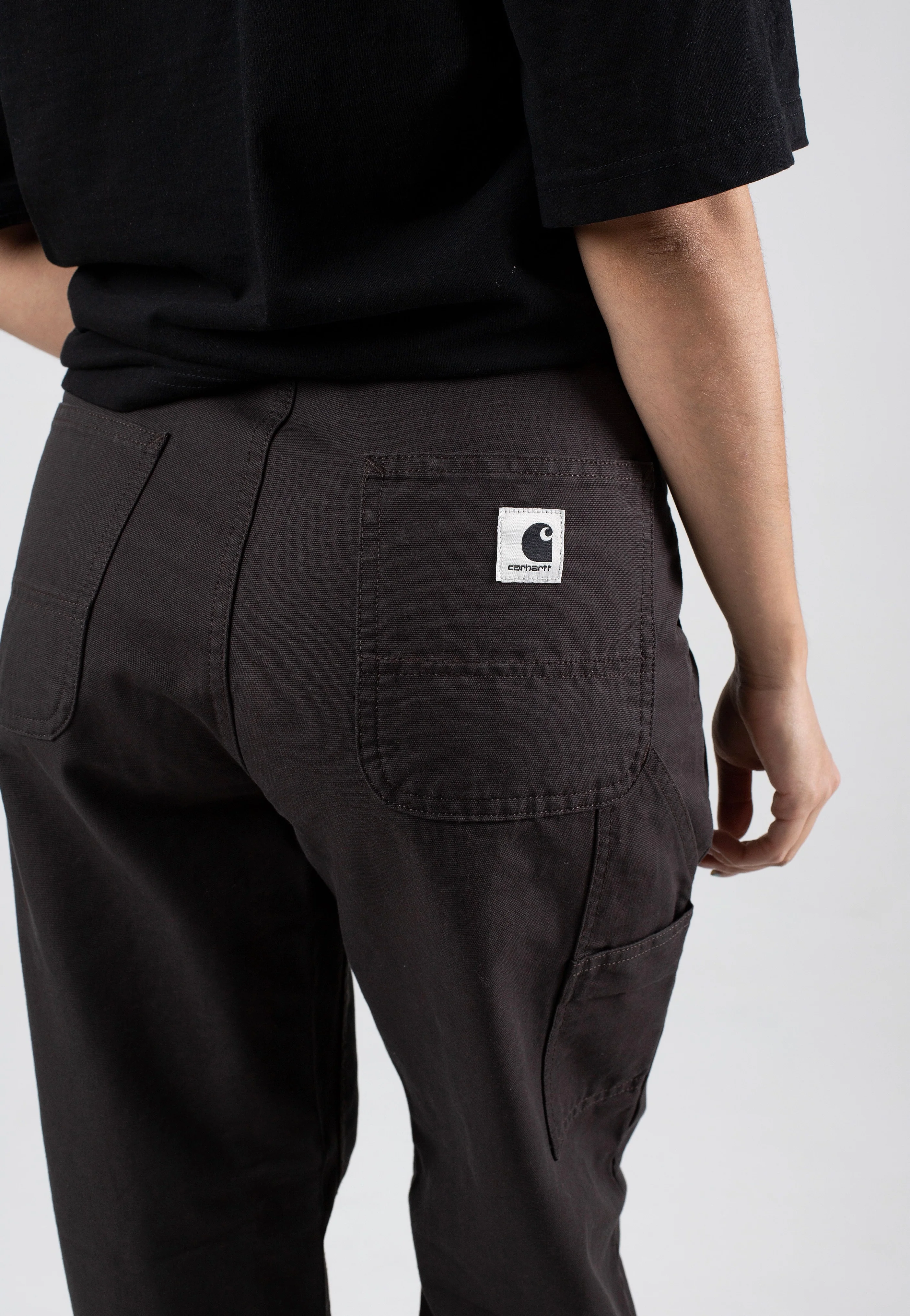 W' Pierce Straight Rinsed Tobacco - Pants - Image 3