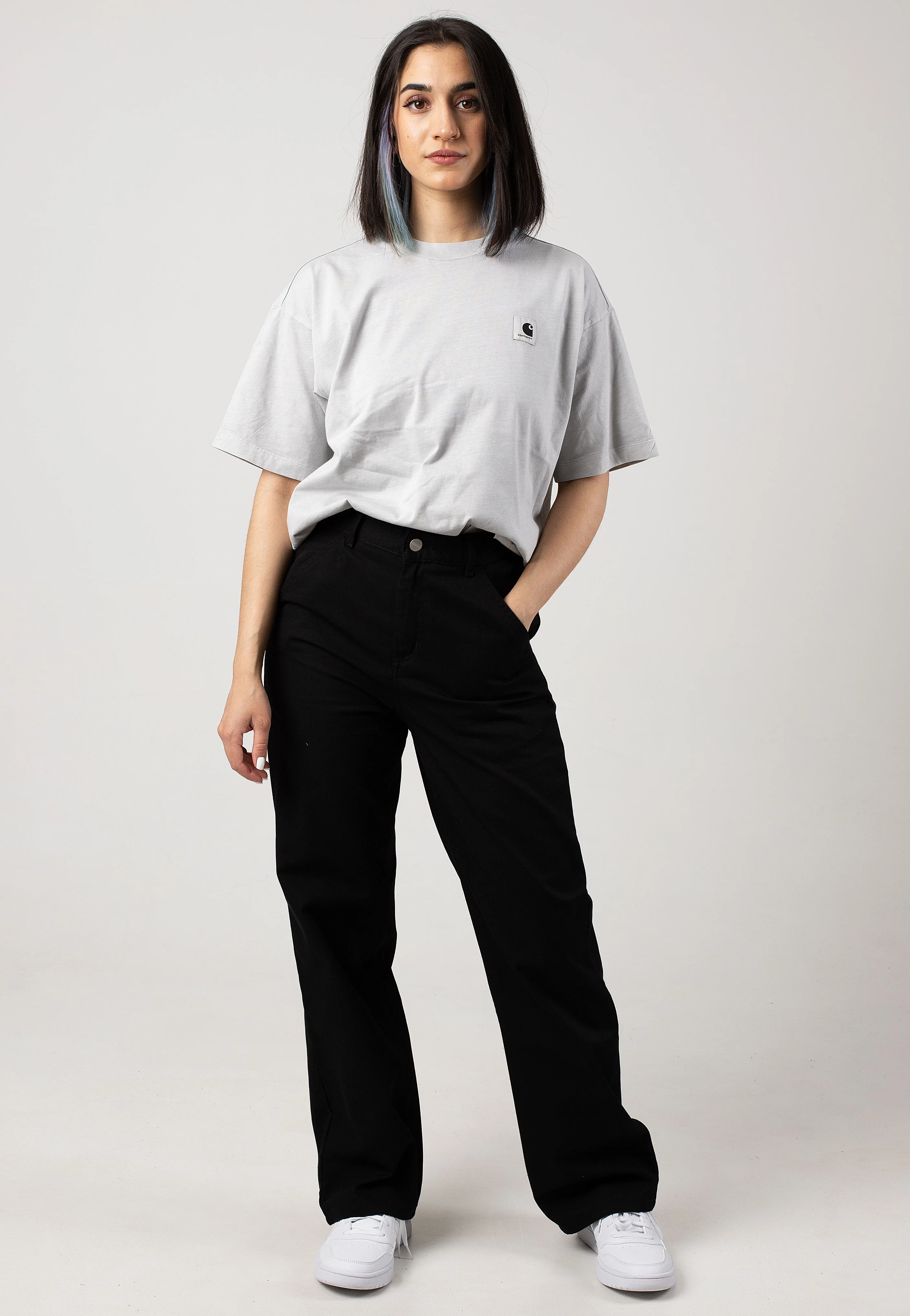 W' Simple Rinsed Black - Pants - Image 2