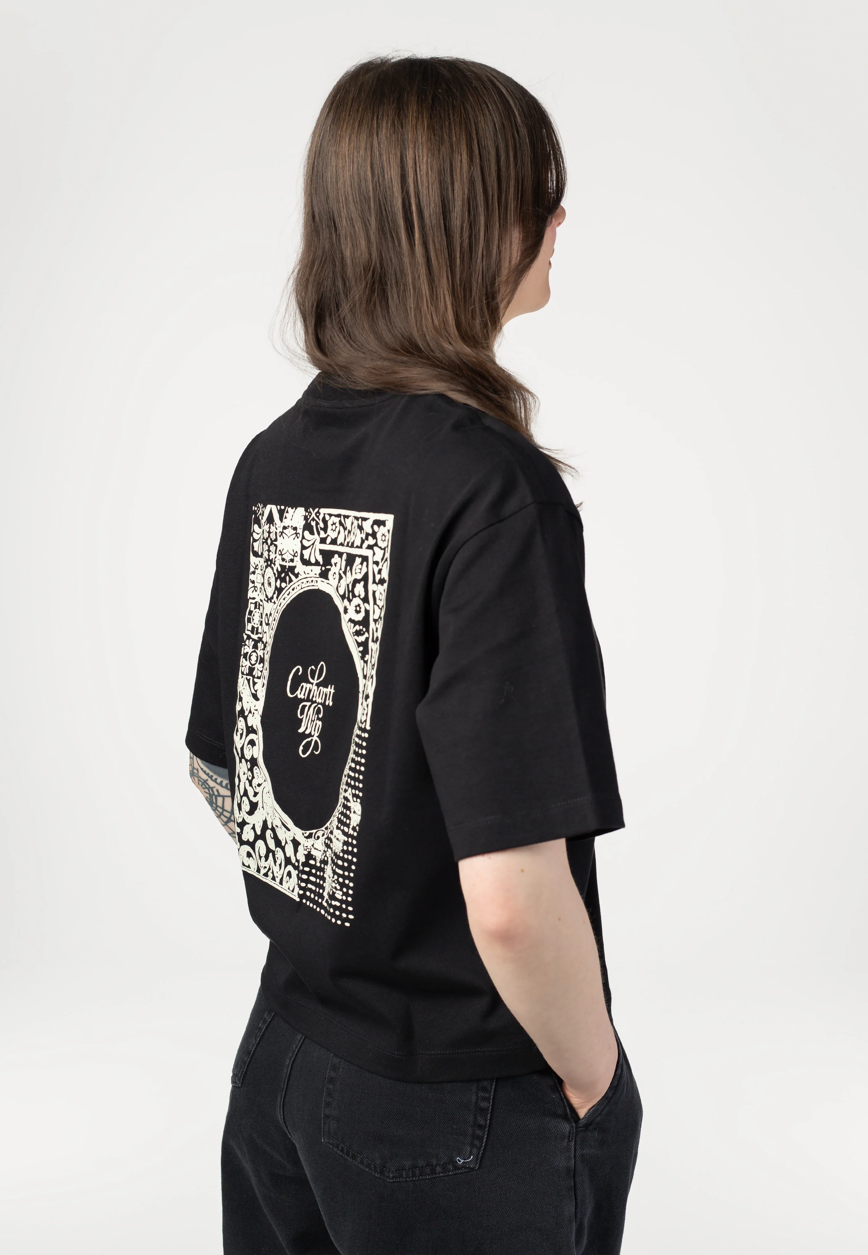 W' Vestige Black - T-Shirt - Image 13