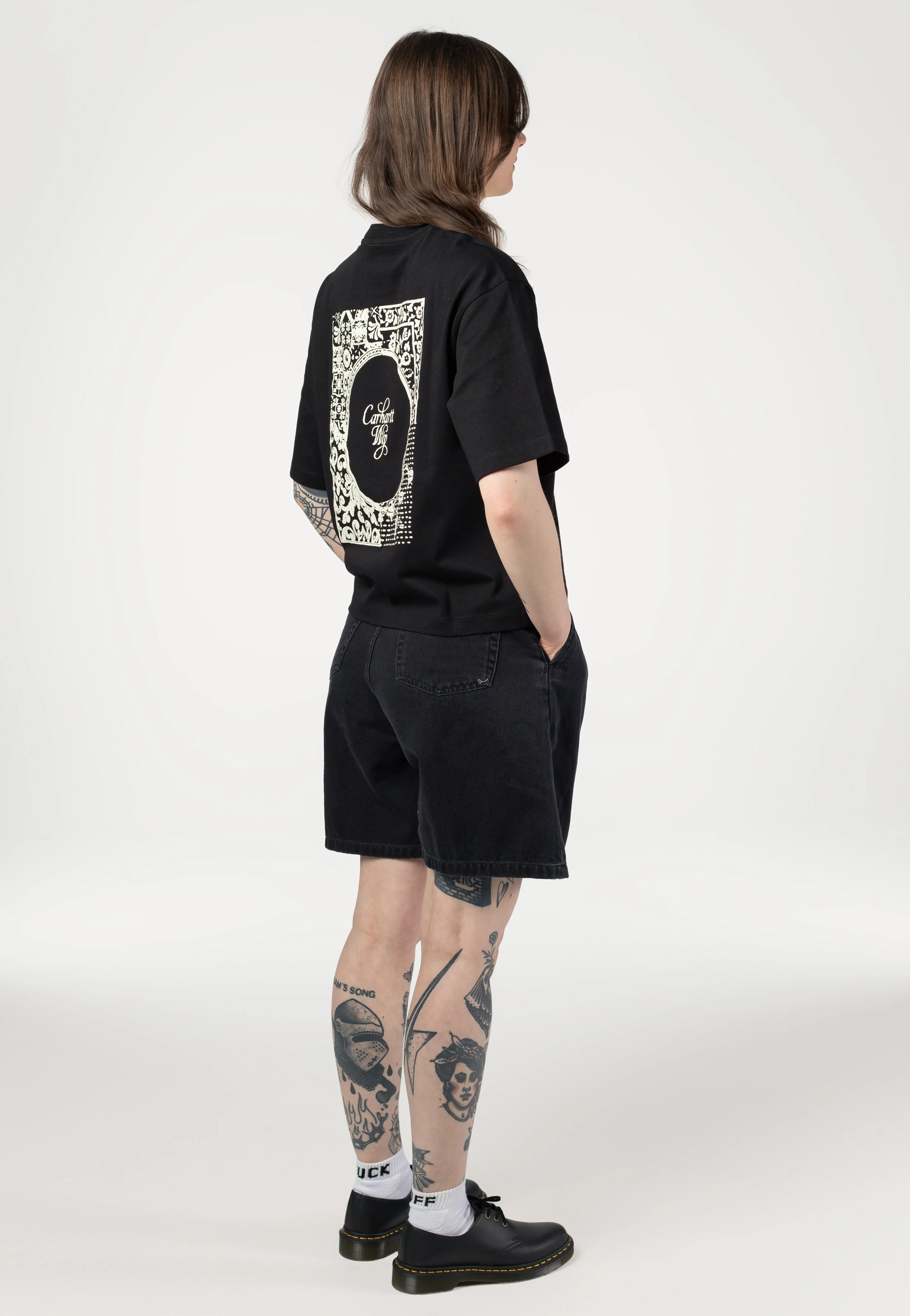 W' Vestige Black - T-Shirt - Image 5