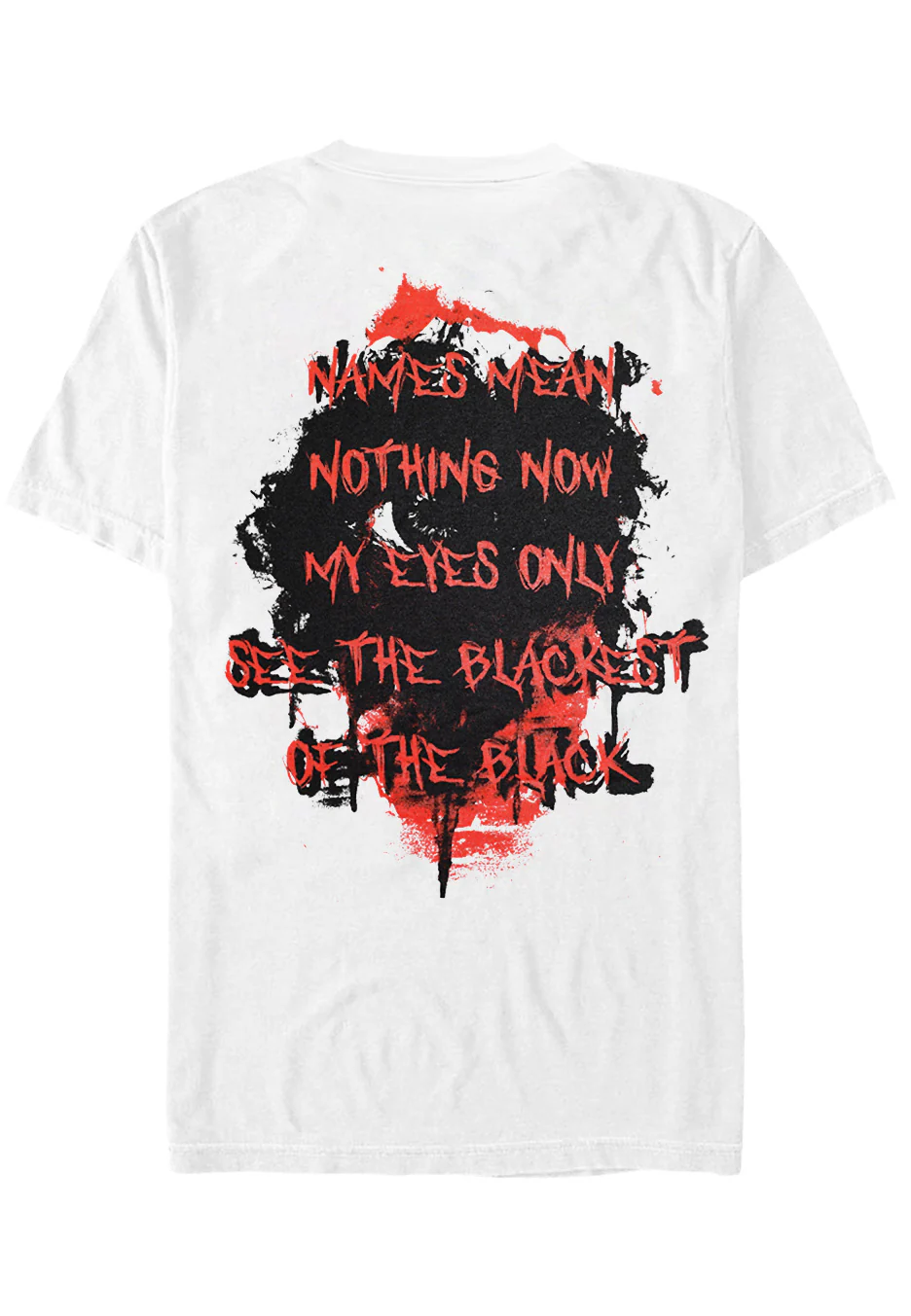 Names Mean Nothing White - T-Shirt - Image 2