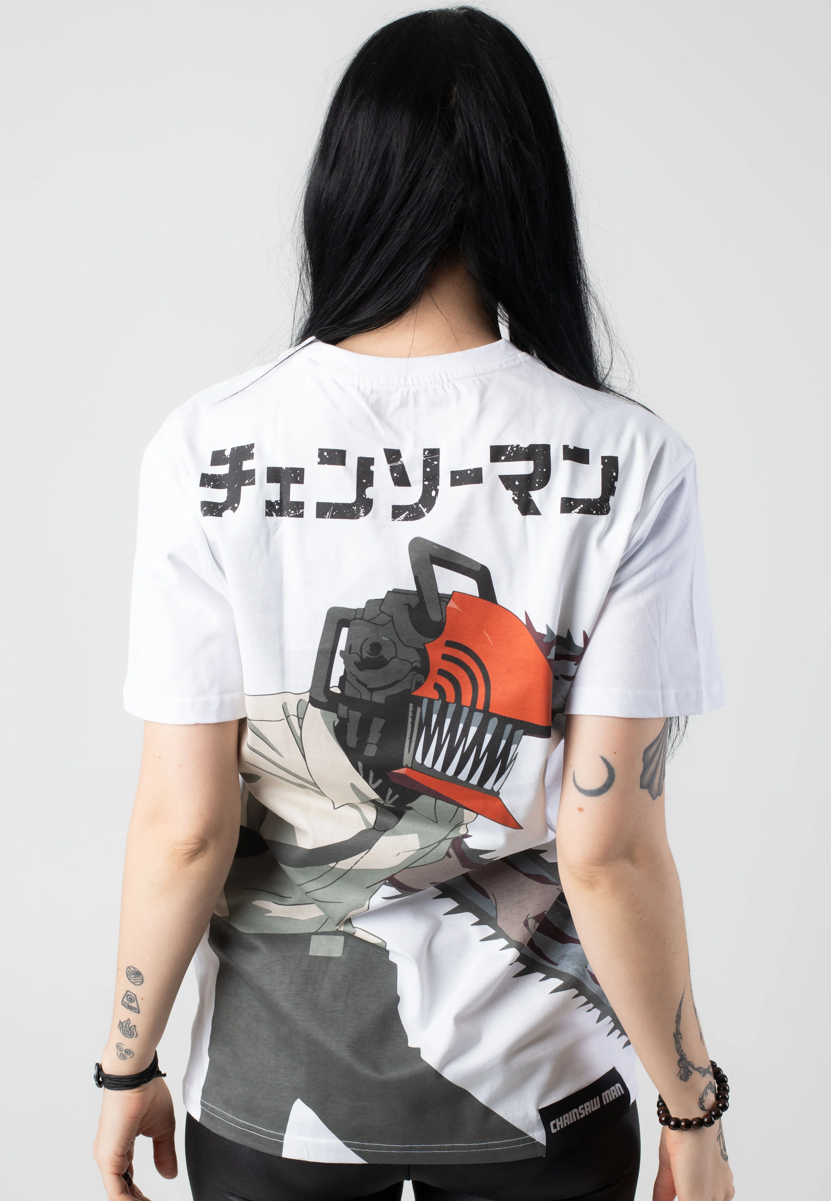 Outlined White - T-Shirt - Image 2
