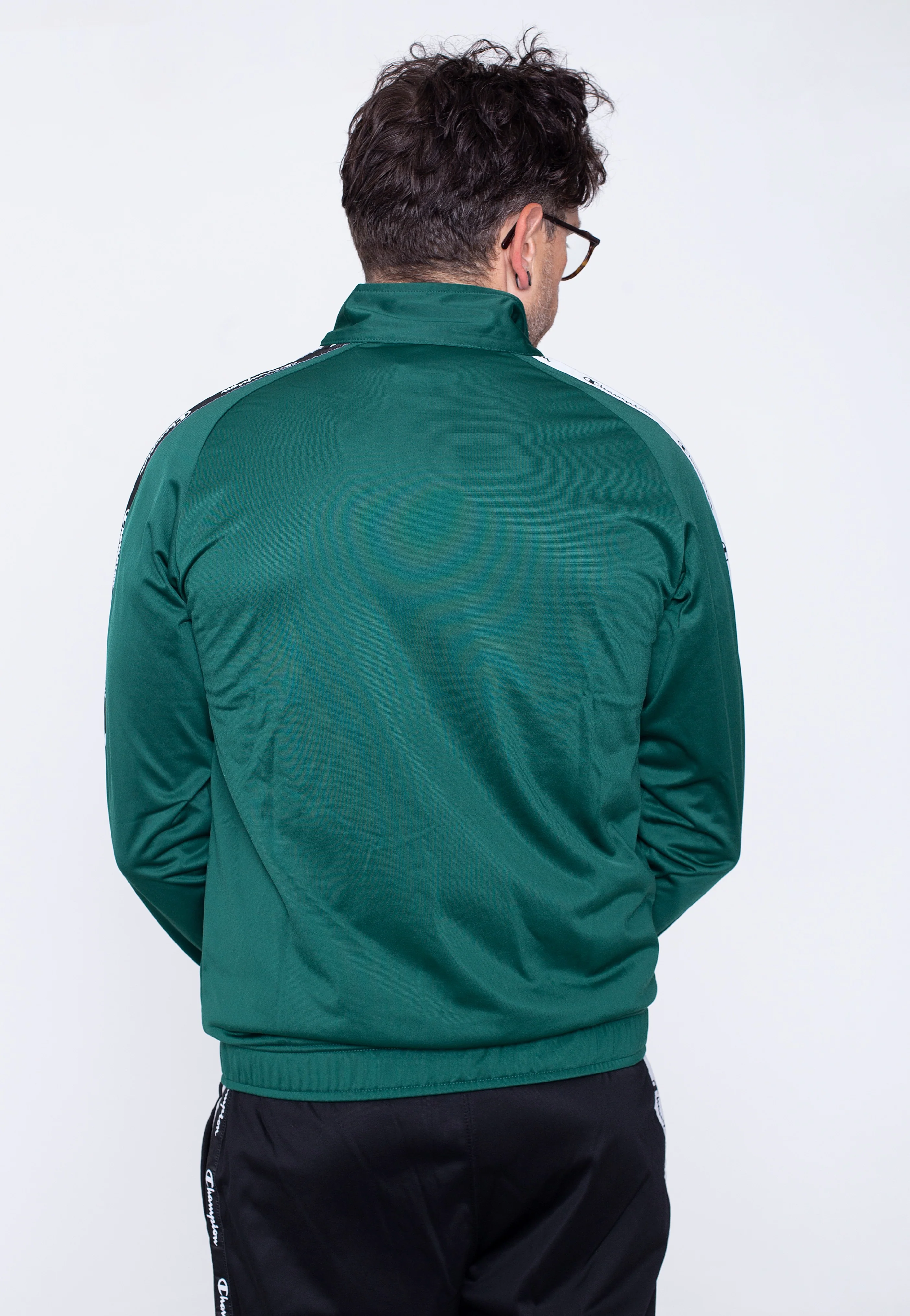 Poly Warpknit Small Logo HLG/NBK/NBK - Tracksuit - Image 3