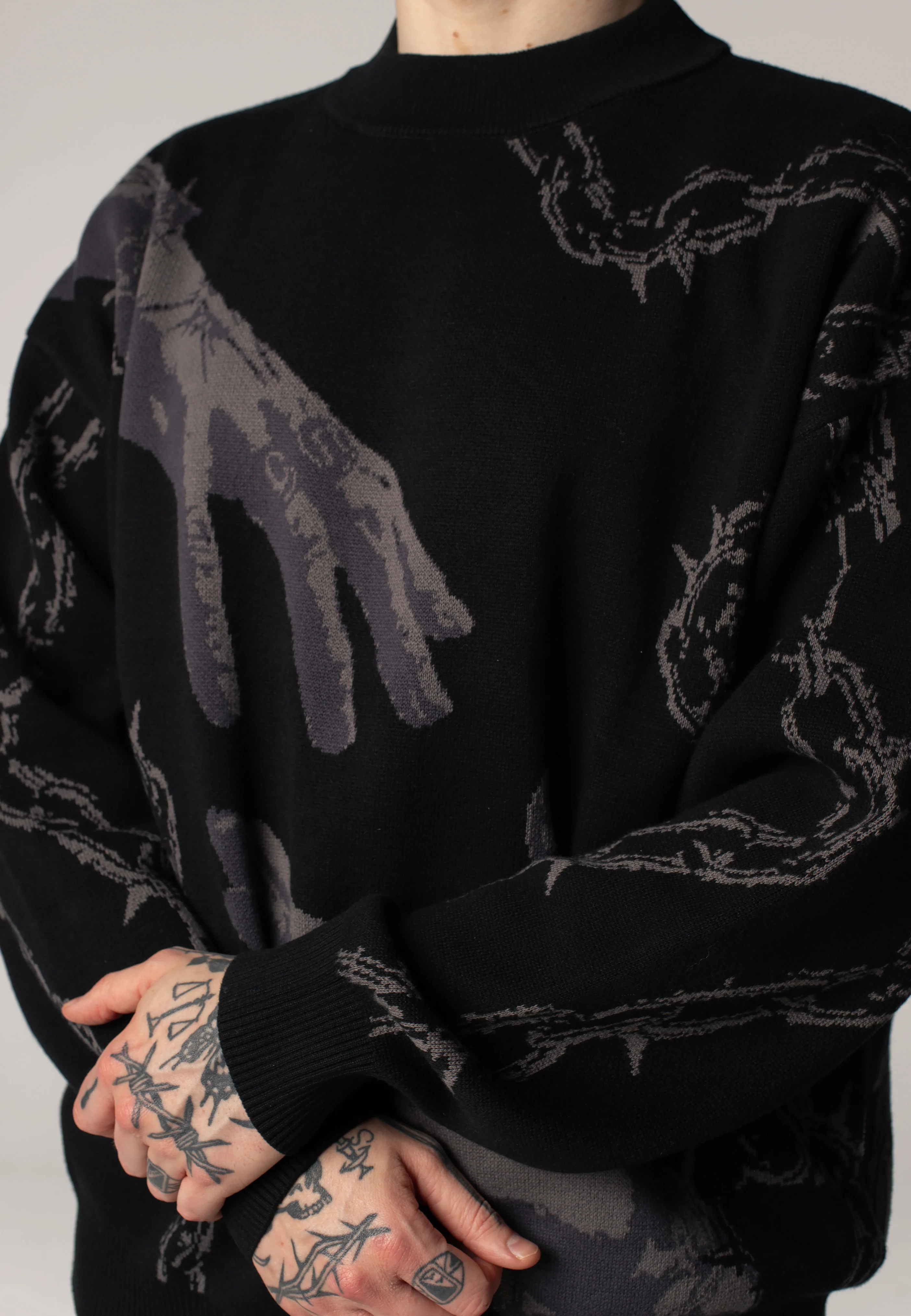 Break Free Hand Black - Pullover - Image 8