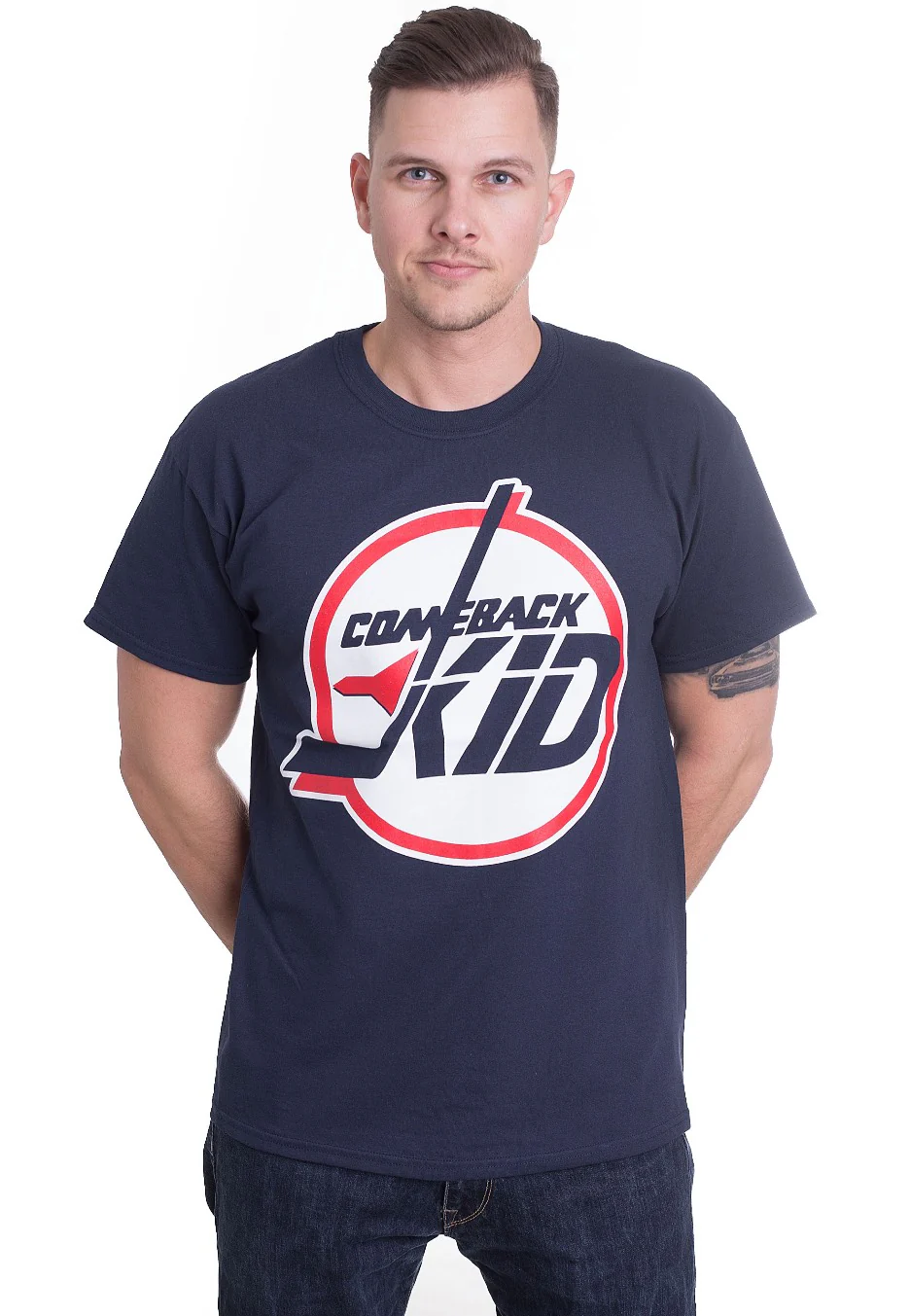 Circle Navy - T-Shirt - Image 3