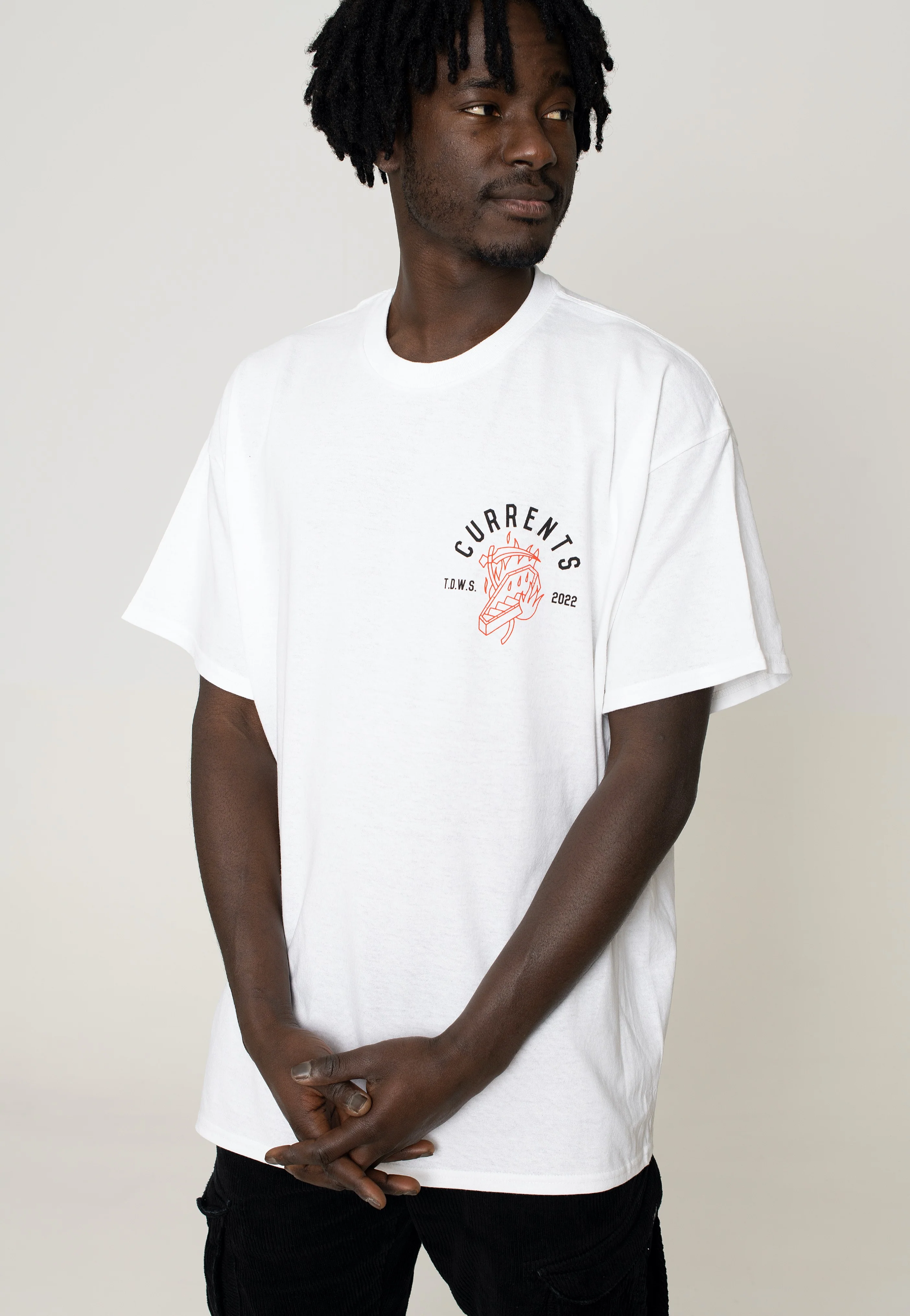 TDWS White - T-Shirt - Image 4