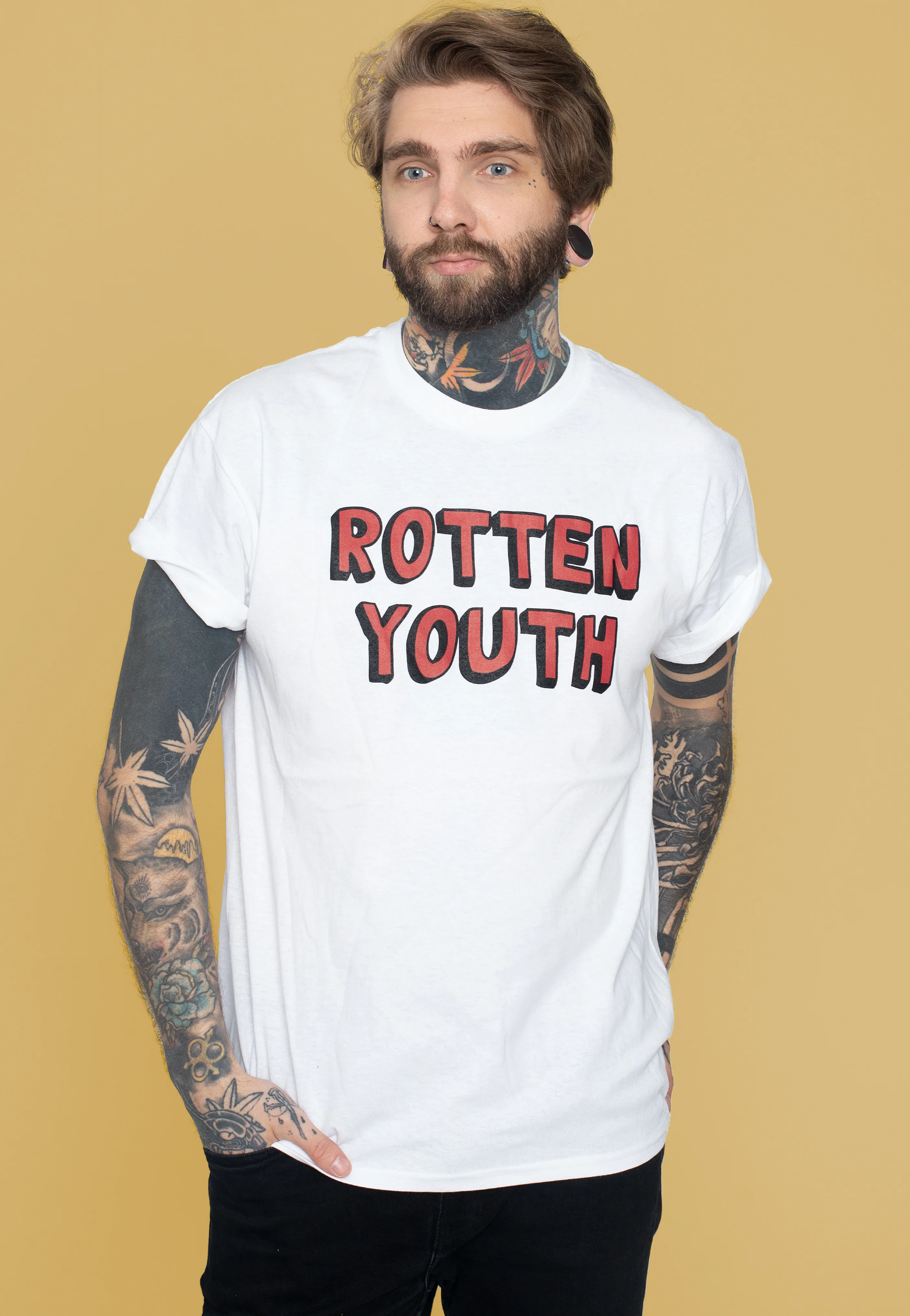 Rotten Youth White - T-Shirt - Image 4