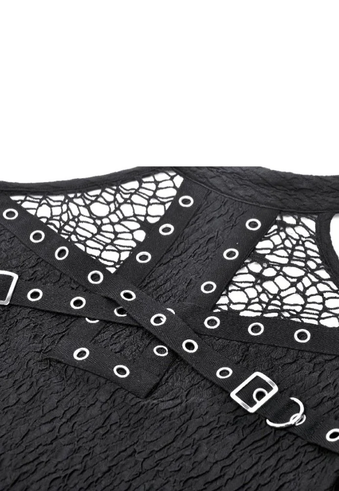 Punk Sexy Metal Bandage Chest - Top - Image 3