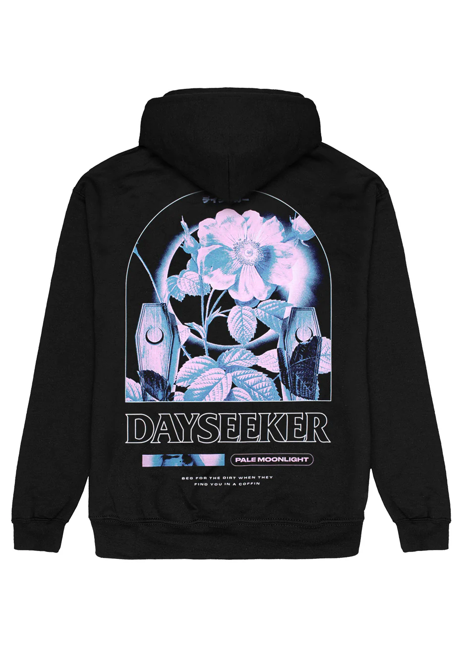 Pale Moonlight Flower - Hoodie - Image 2