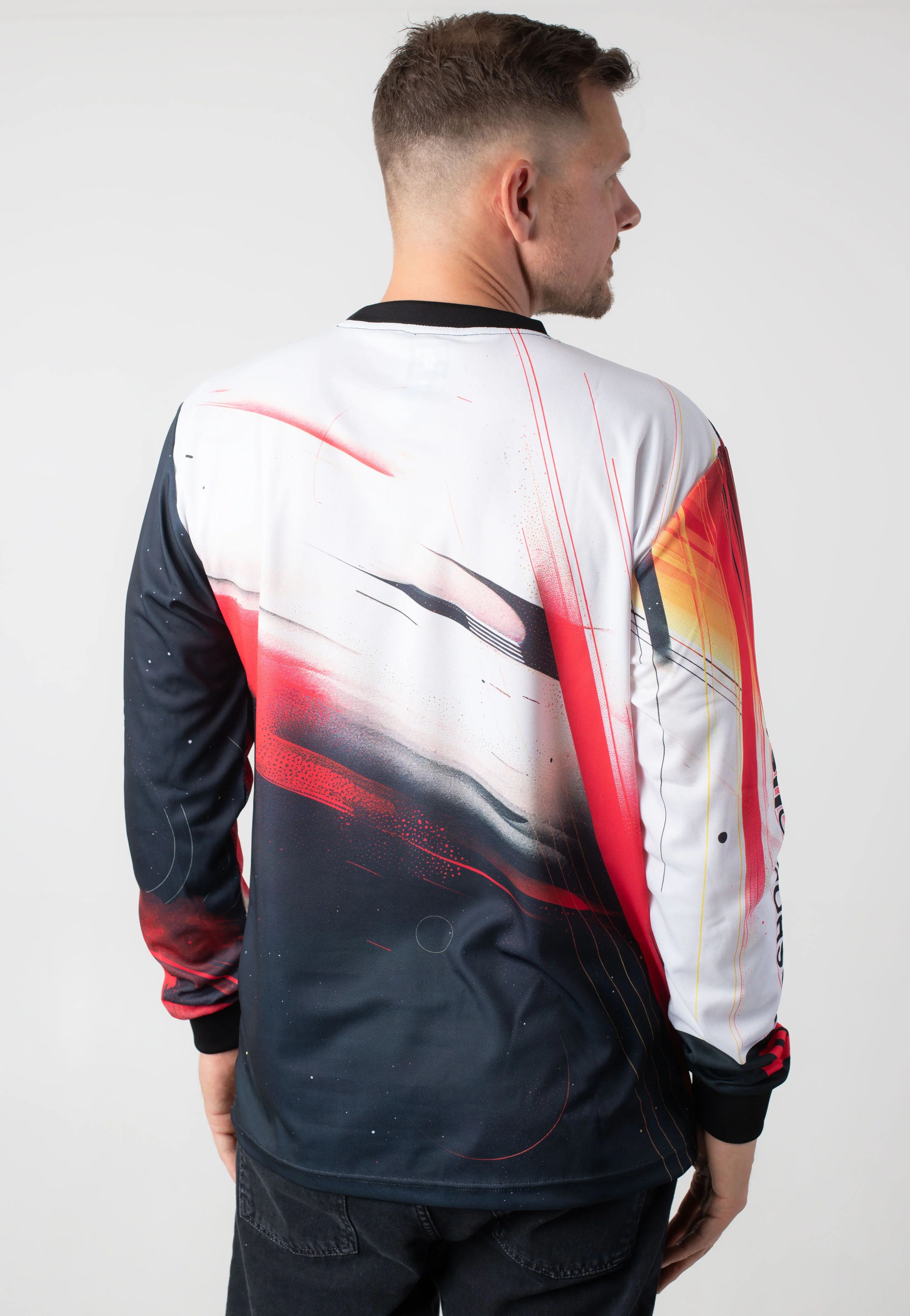 Burnout Racing Red - Longsleeve - Image 2